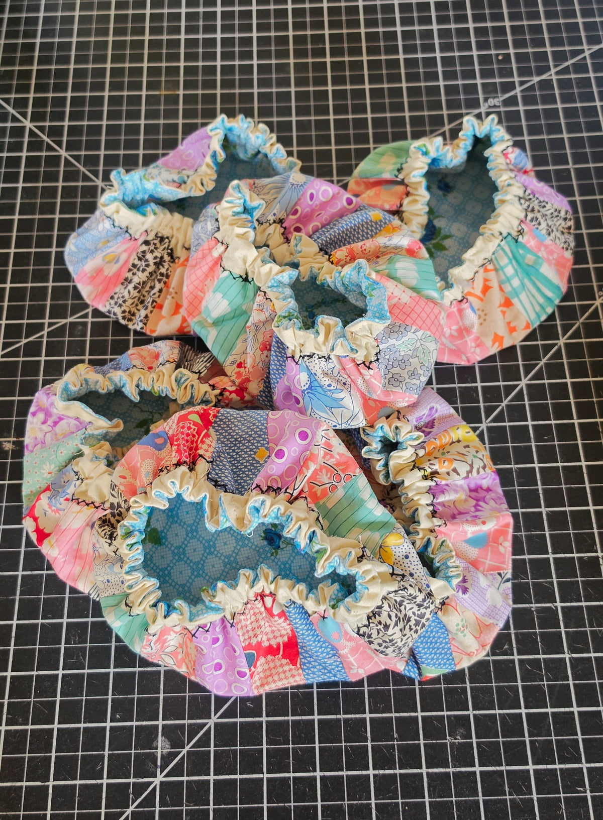 Vintage Quilt Jar Cover