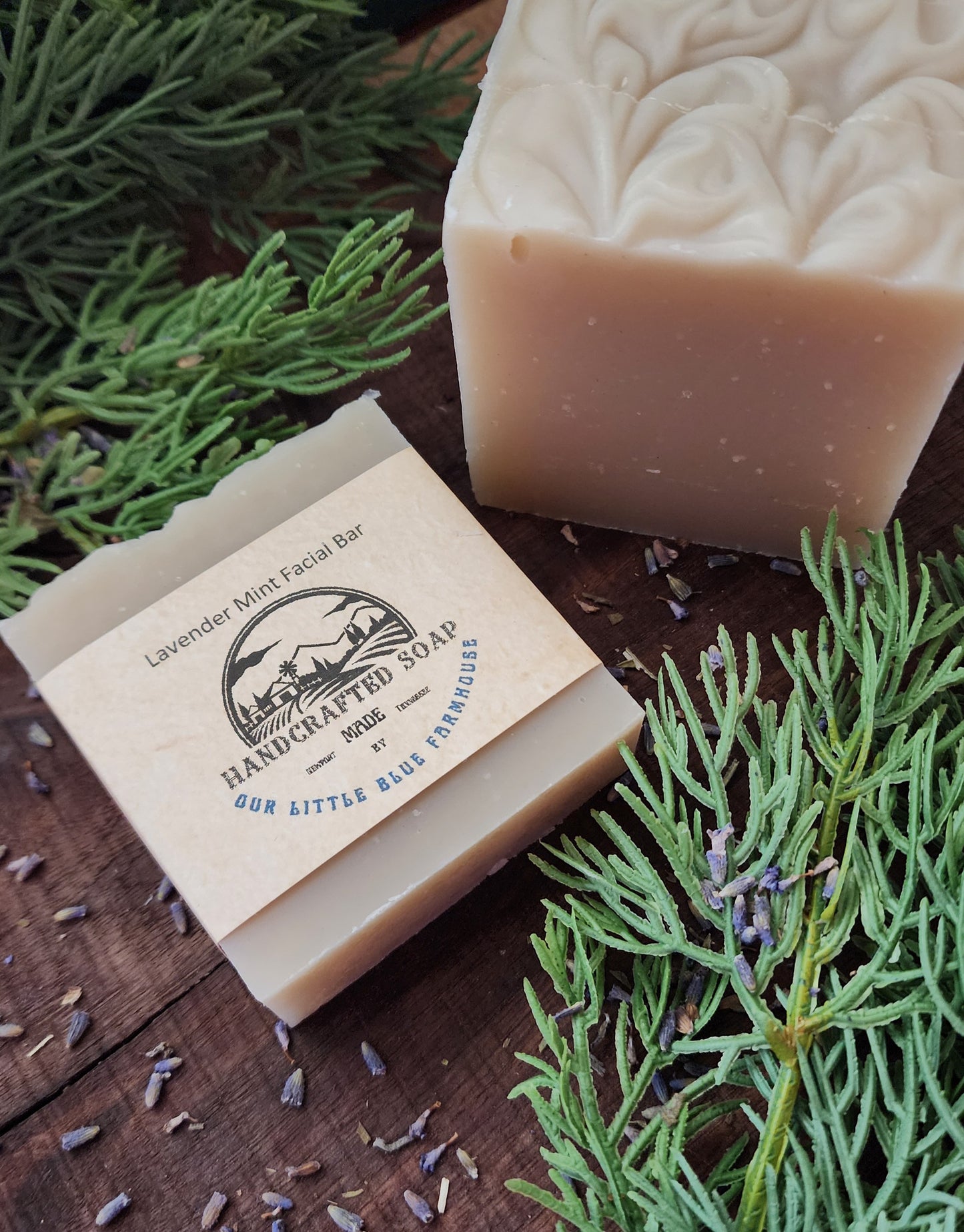 Lavender Mint Facial Soap Bar