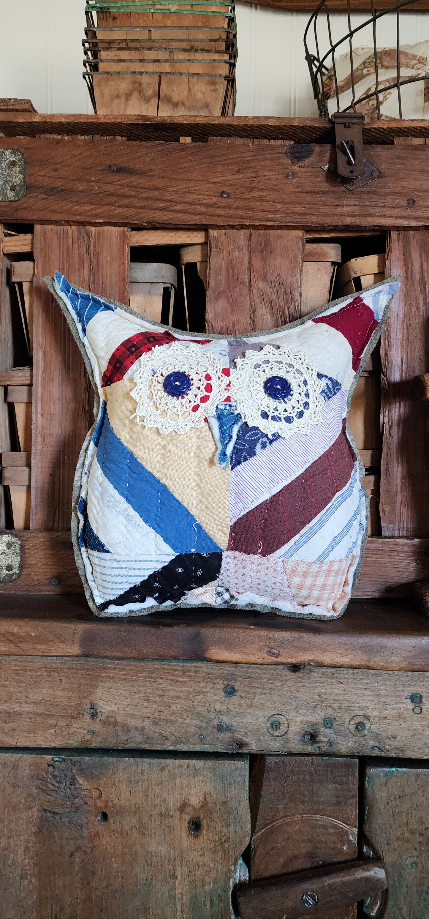 Vintage Quilt Country Owl
