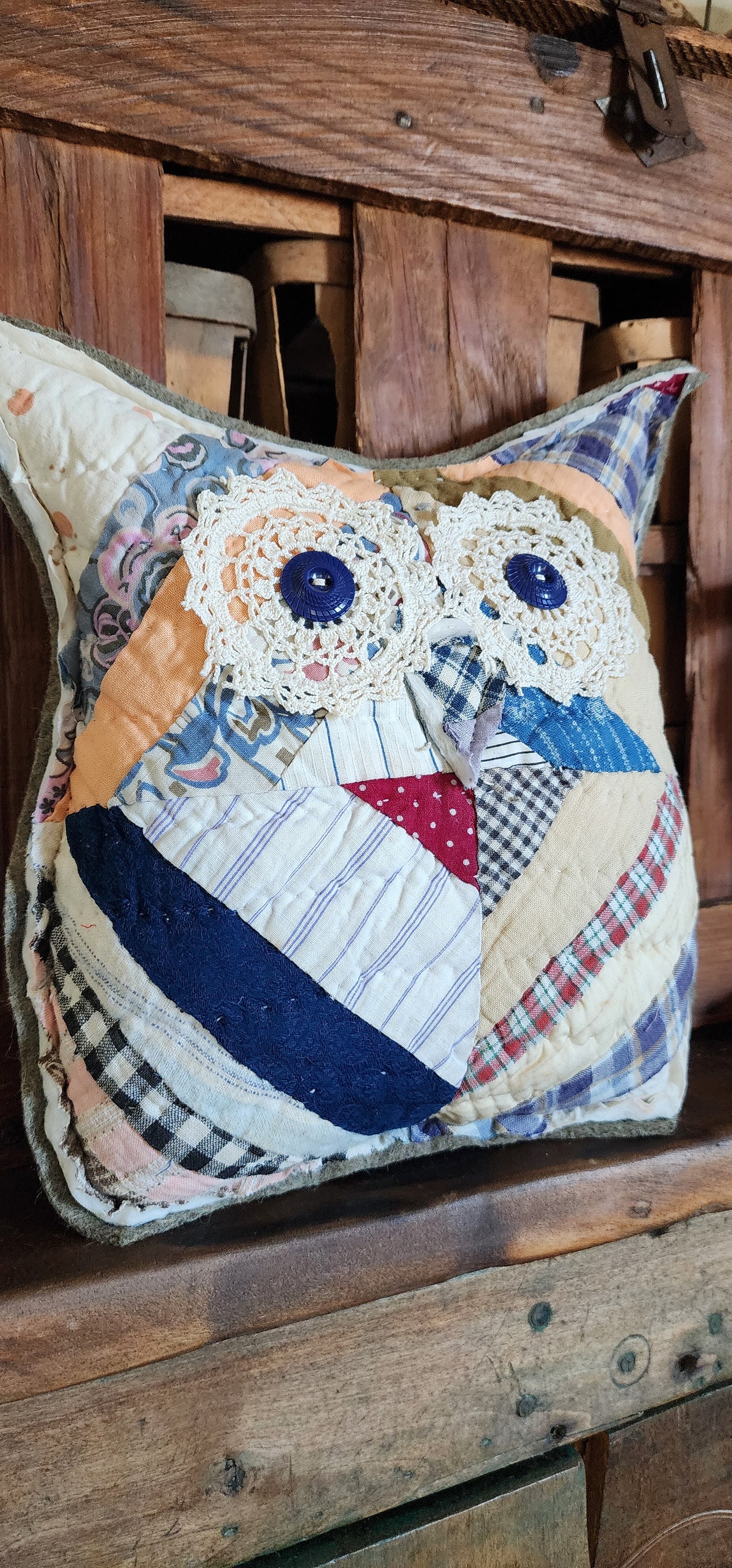 Vintage Quilt Country Owl