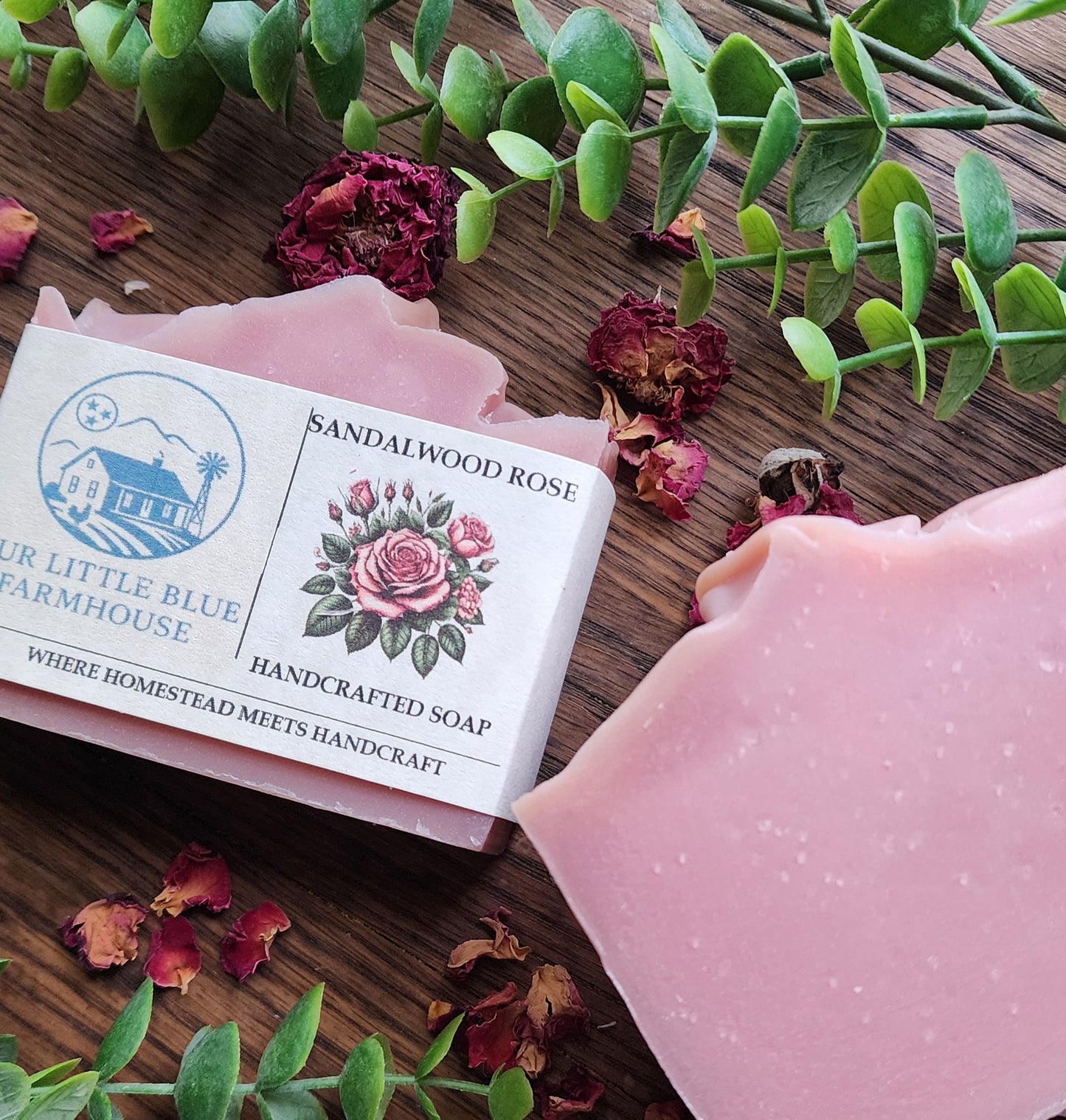 Sandalwood Rose Handmade Soap