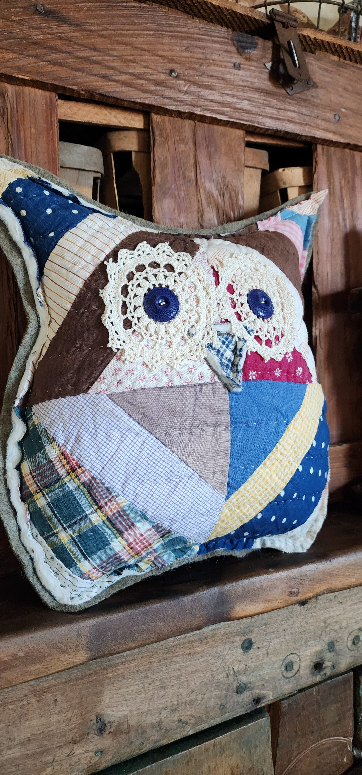 Vintage Quilt Country Owl