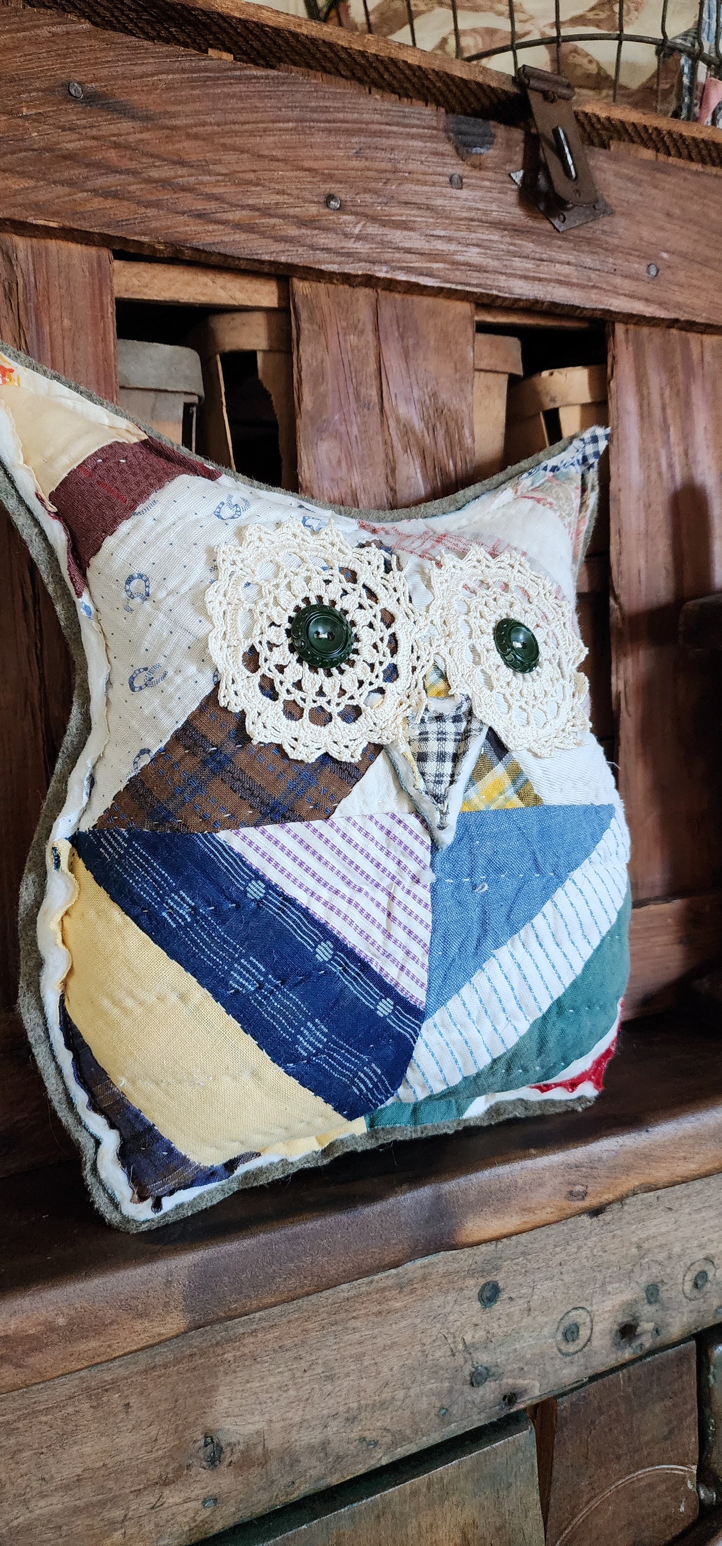 Vintage Quilt Country Owl