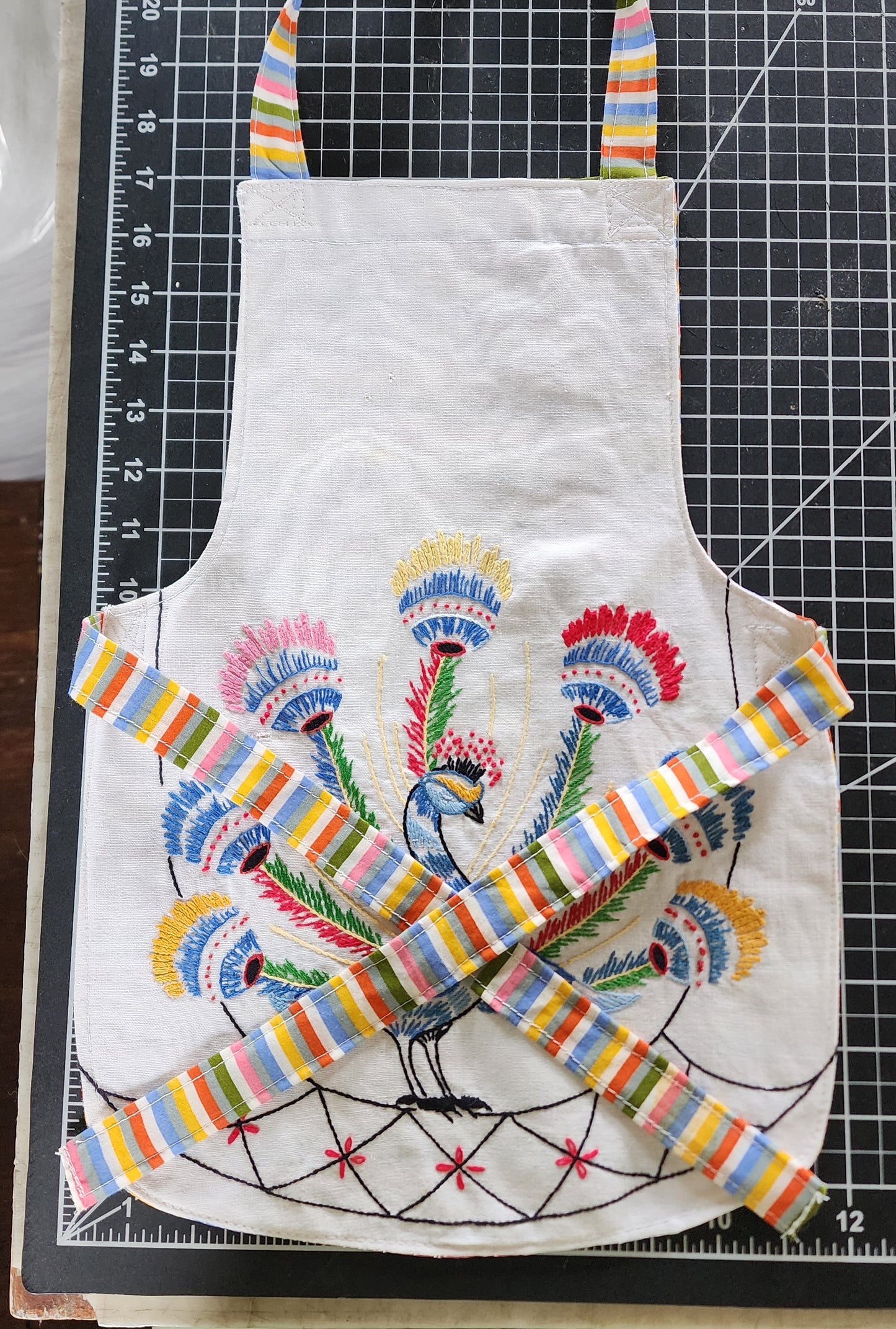 Grandma's Vintage Linen Children's Apron