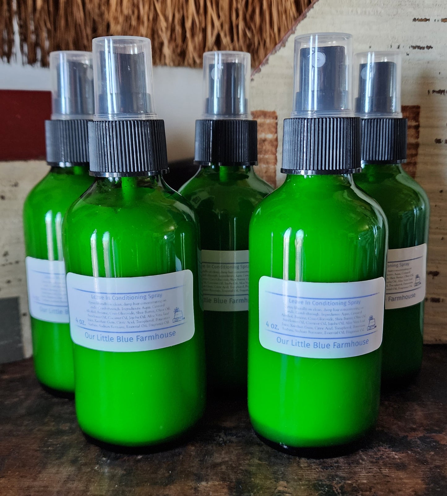 Leave In Conditioner Spray/Detangler - Black Rose and Oud