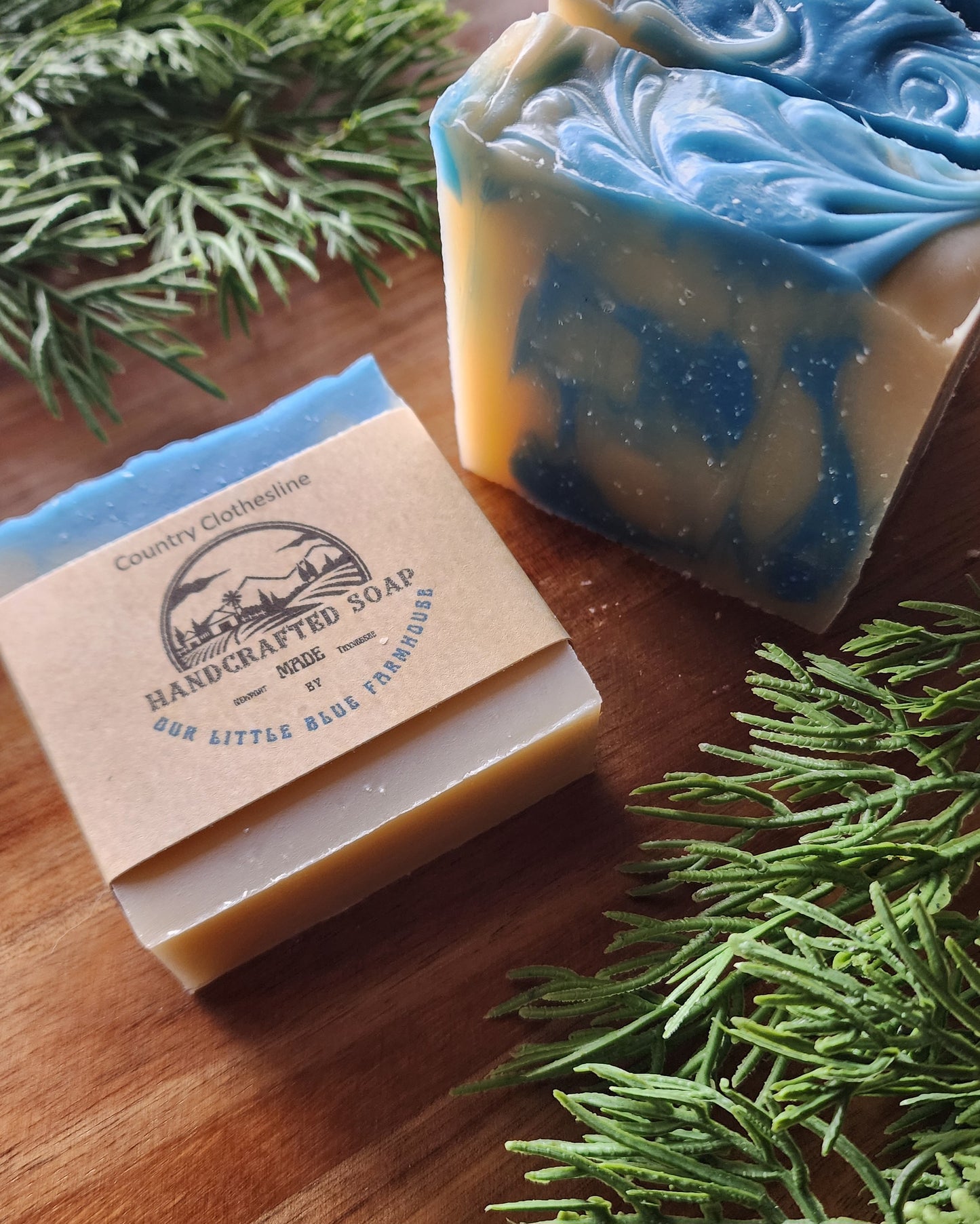 Country Clothesline Handmade Soap