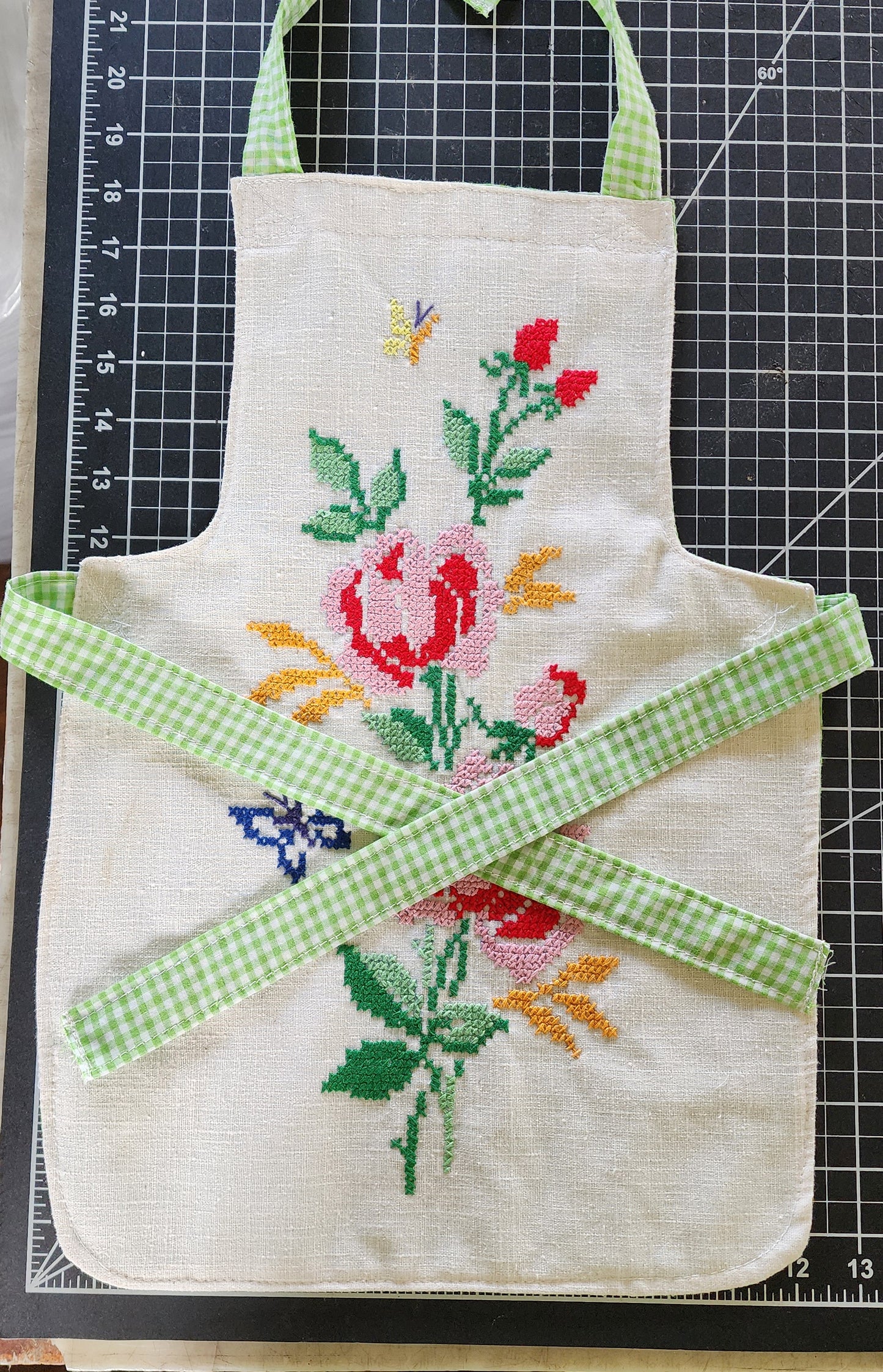 Grandma's Vintage Linen Children's Apron