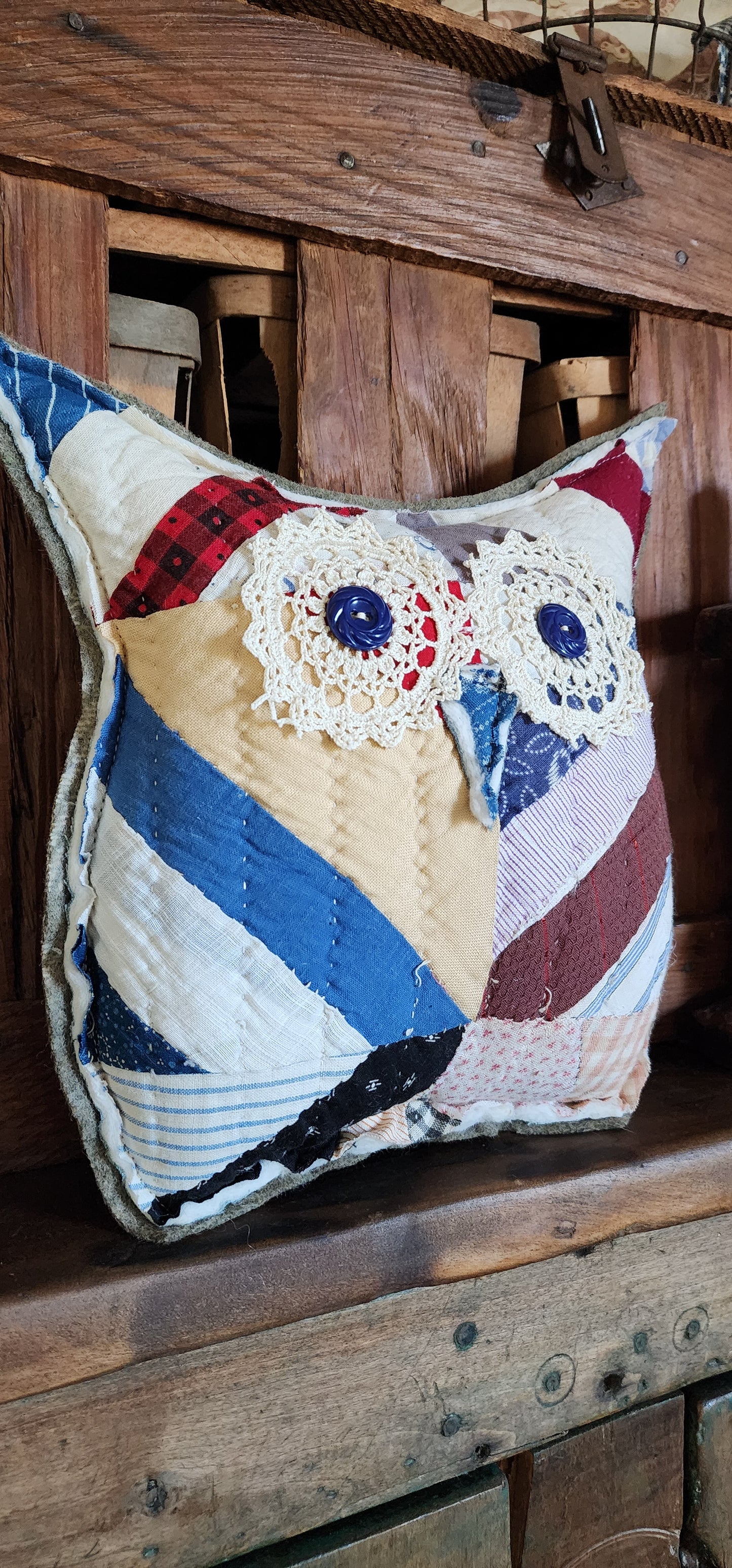 Vintage Quilt Country Owl