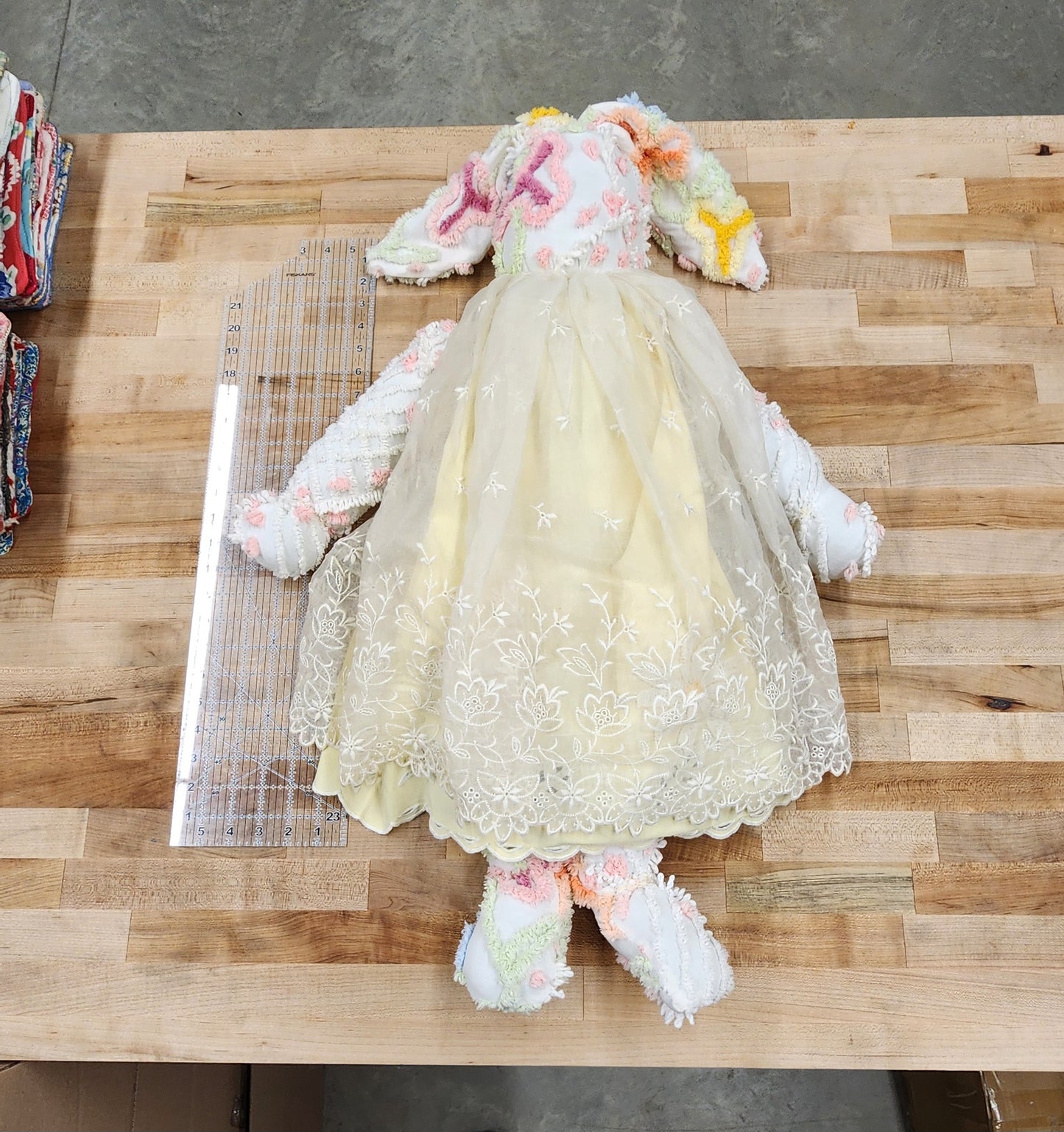 Grandma's Vintage Chenille Bunny