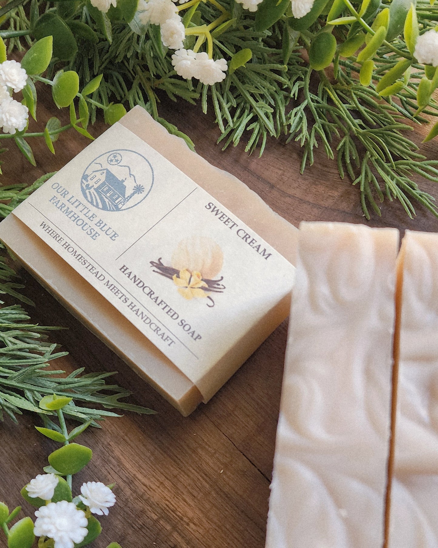 Sweet Cream Handmade Soap