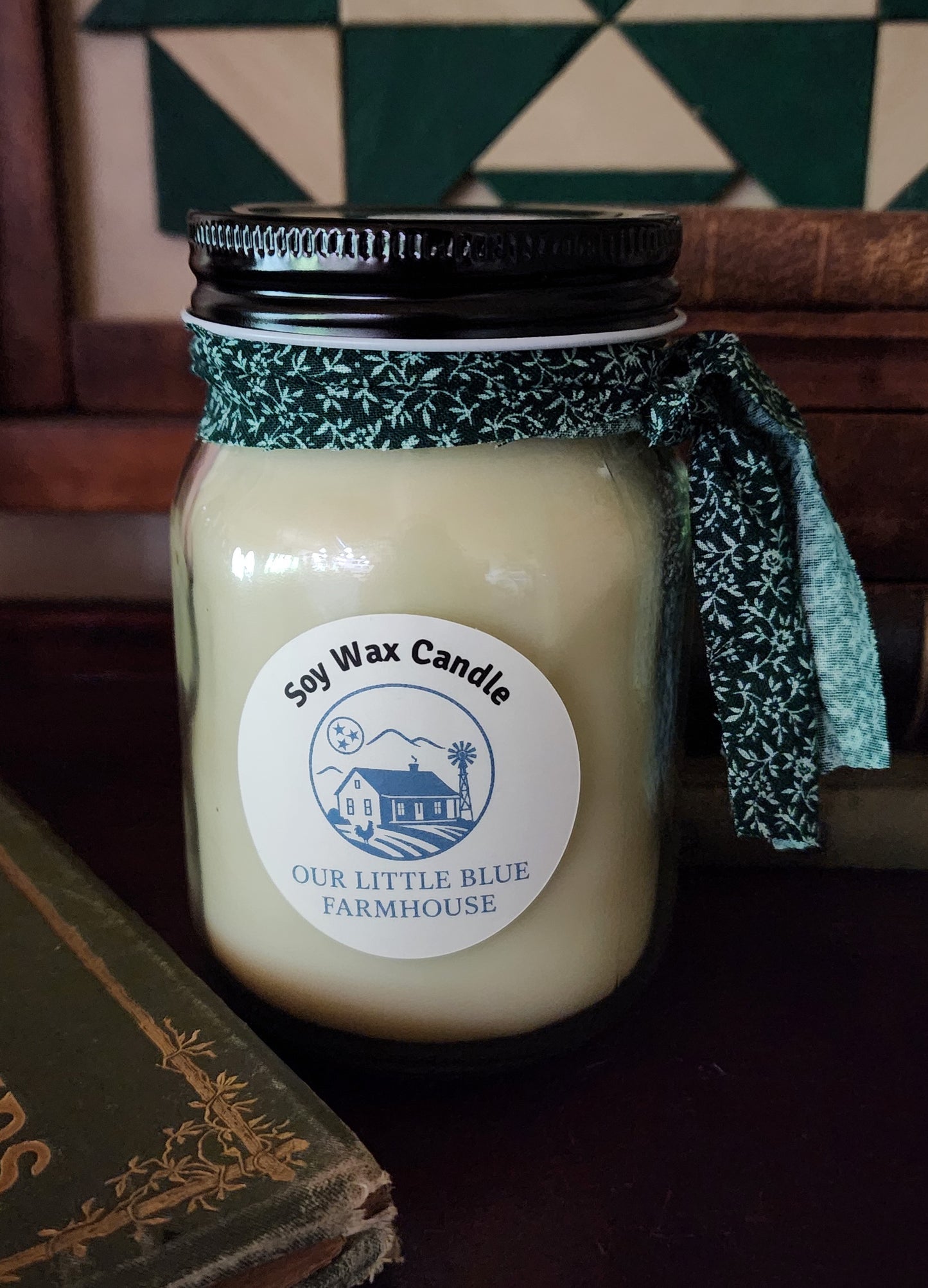 Soy Wax Candle - Tomato Leaves
