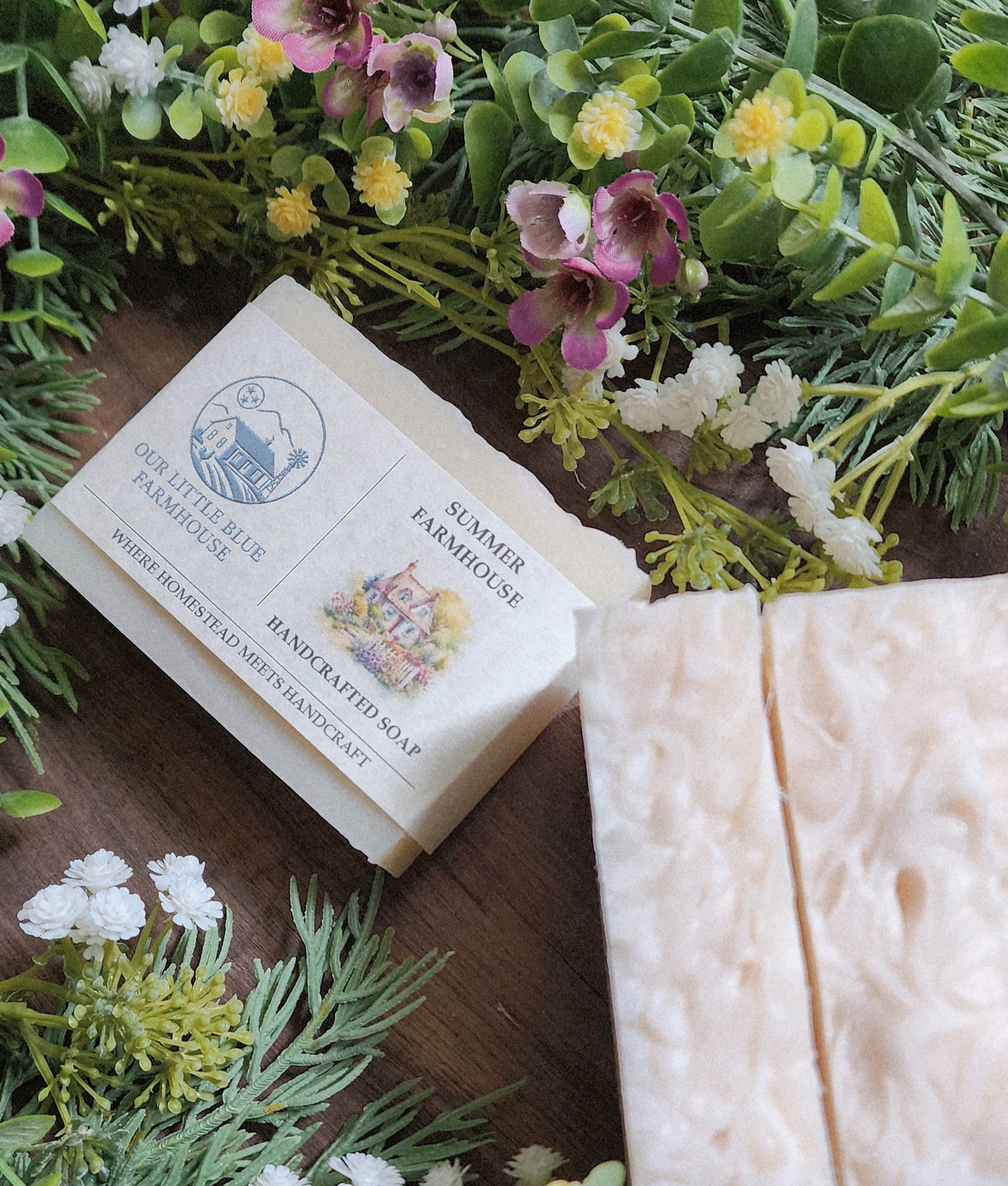 Summer Farmhouse Handmade Soap