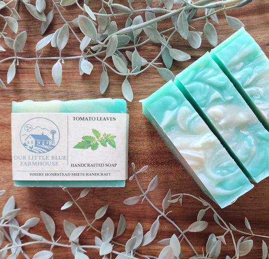 Tomato Leaves Handmade Soap