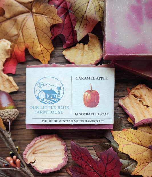 Caramel Apple Farmhouse Handmade Soap