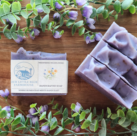 Whispering Wildflowers Handmade Soap