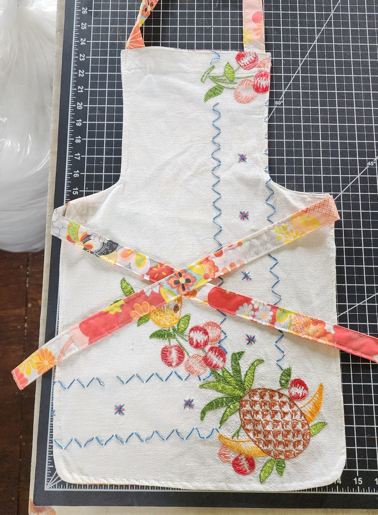 Grandma's Vintage Linen Children's Apron