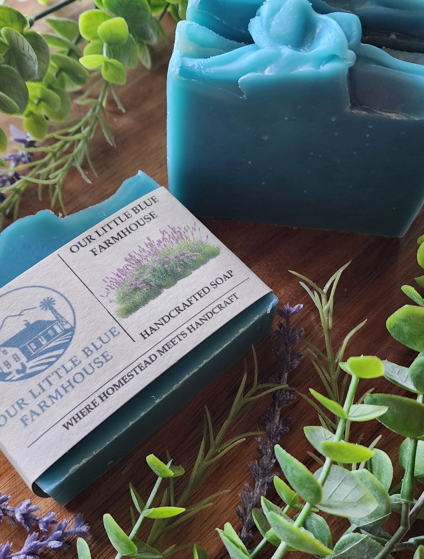 Our Little Blue Farmhouse Handmade Soap