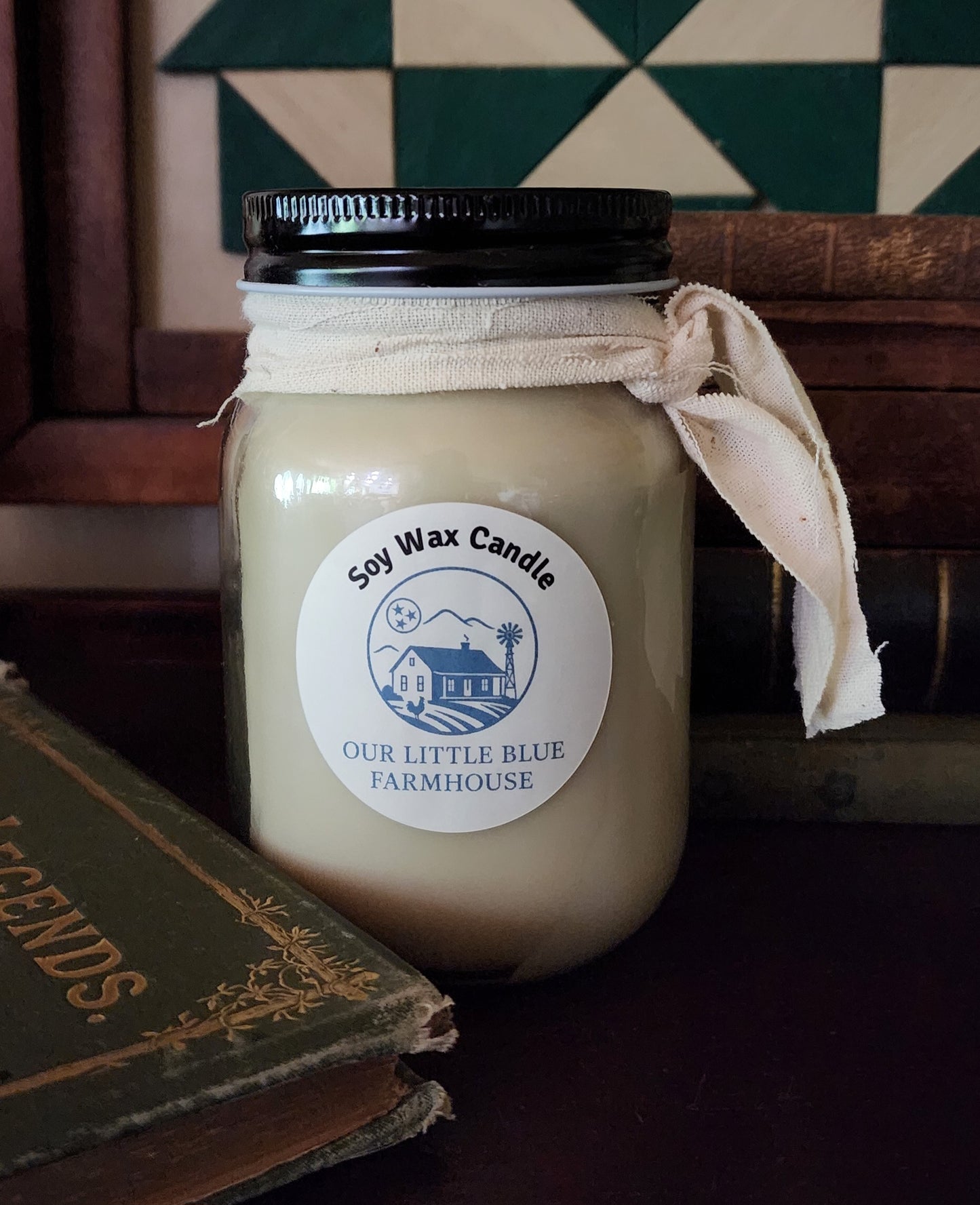 Soy Wax Candle - Hidden Library