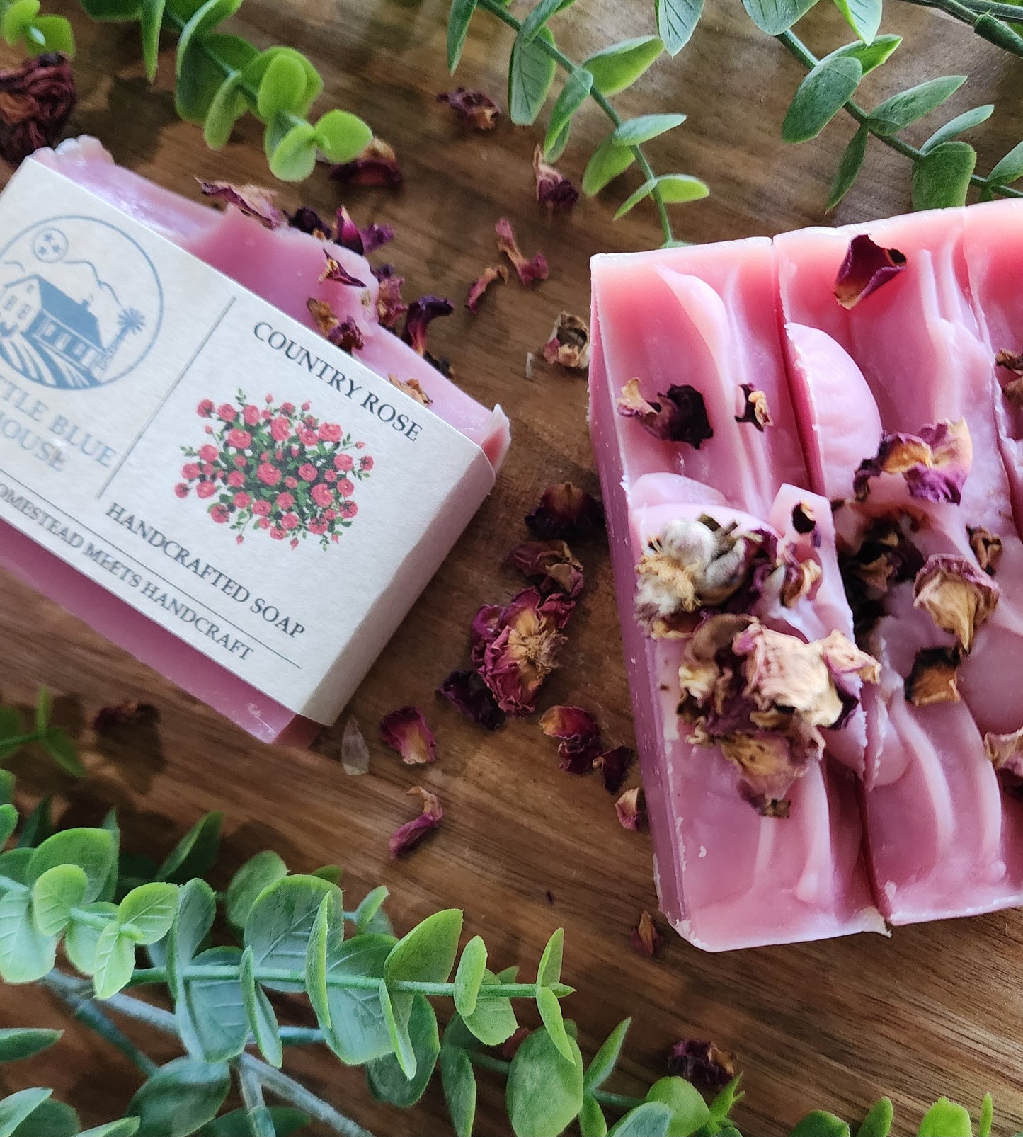 Country Rose Handmade Soap