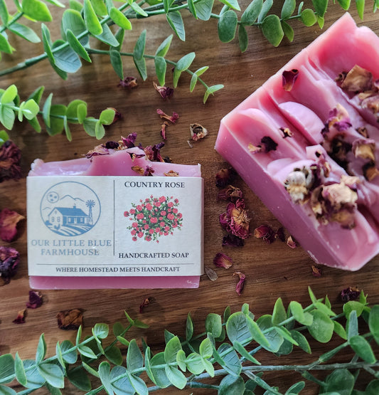 Country Rose Handmade Soap