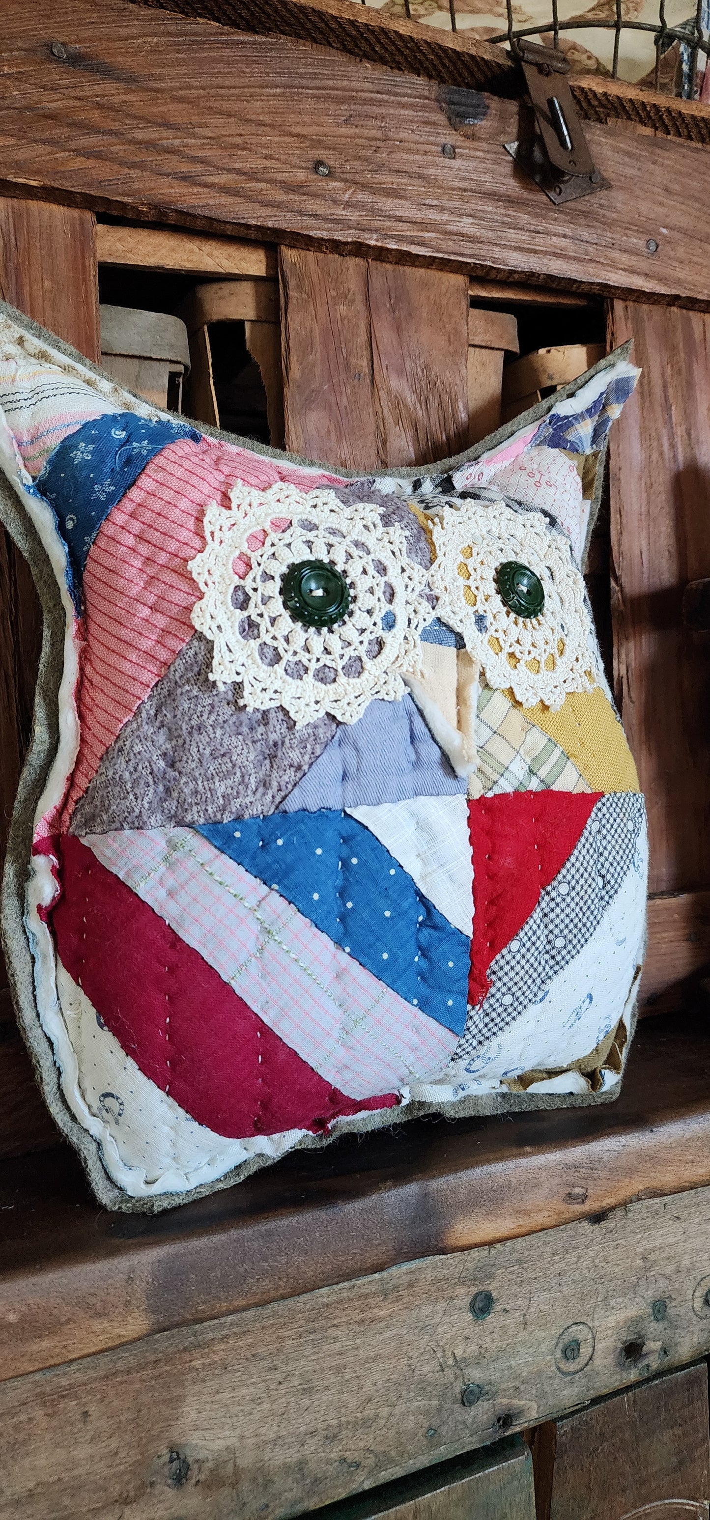 Vintage Quilt Country Owl
