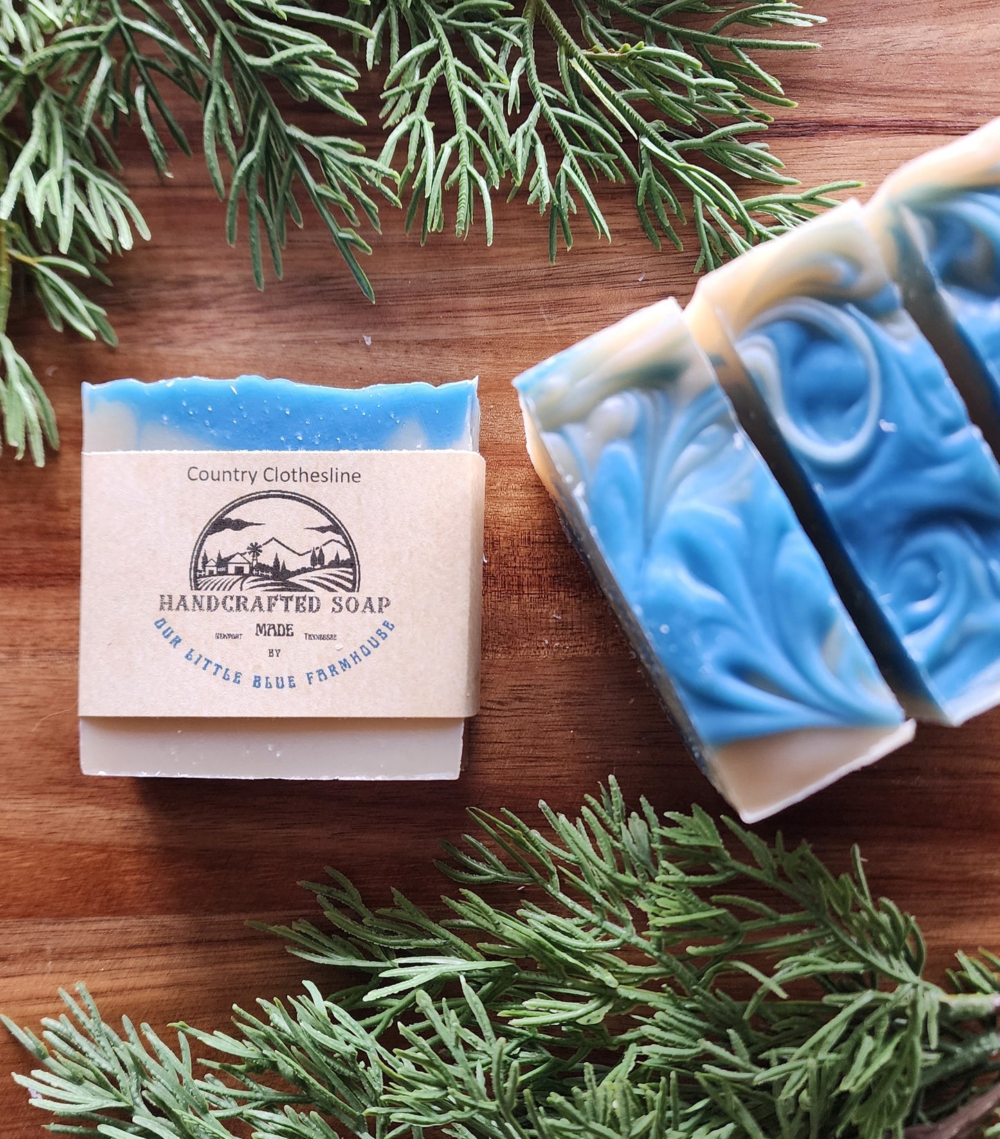 Country Clothesline Handmade Soap