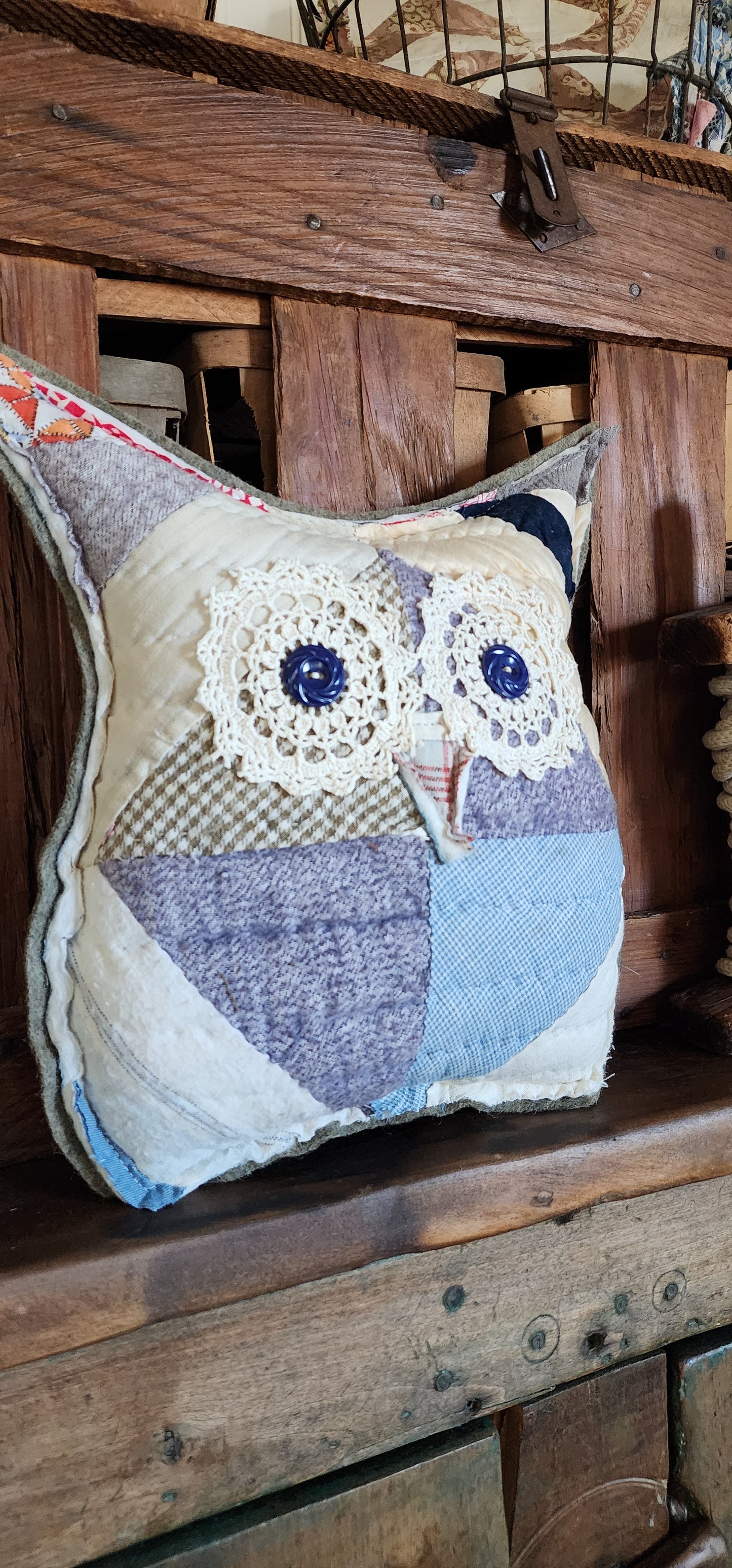 Vintage Quilt Country Owl
