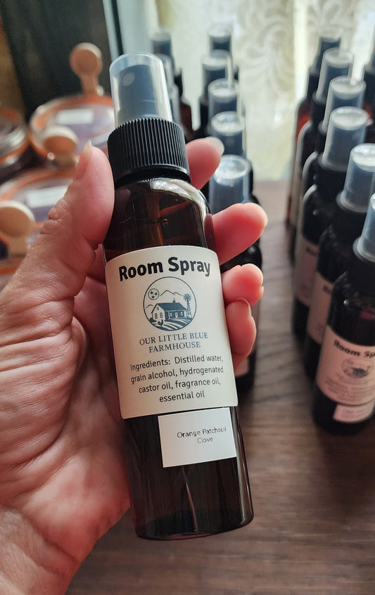 Room and Linen Spray - Orange Patchouli Clove