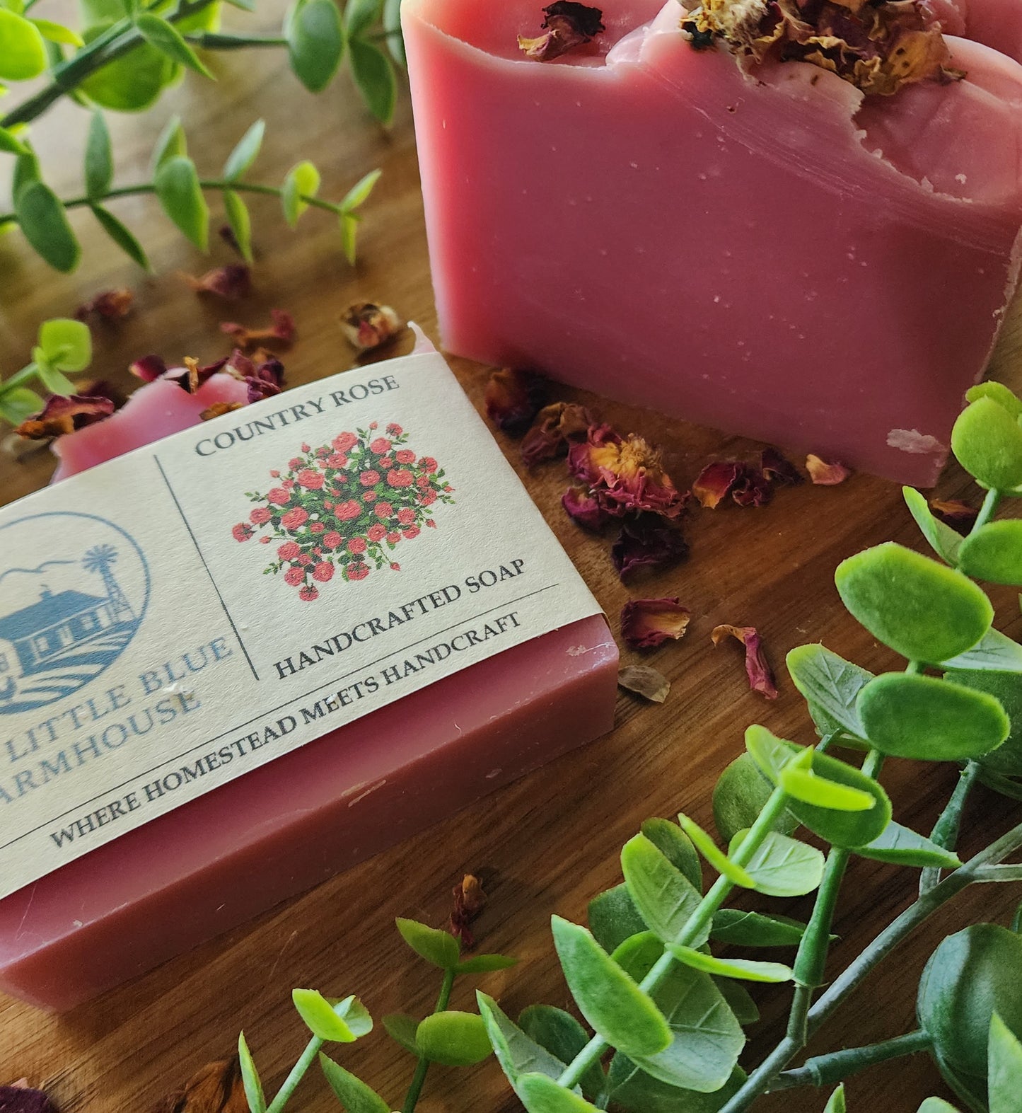 Country Rose Handmade Soap