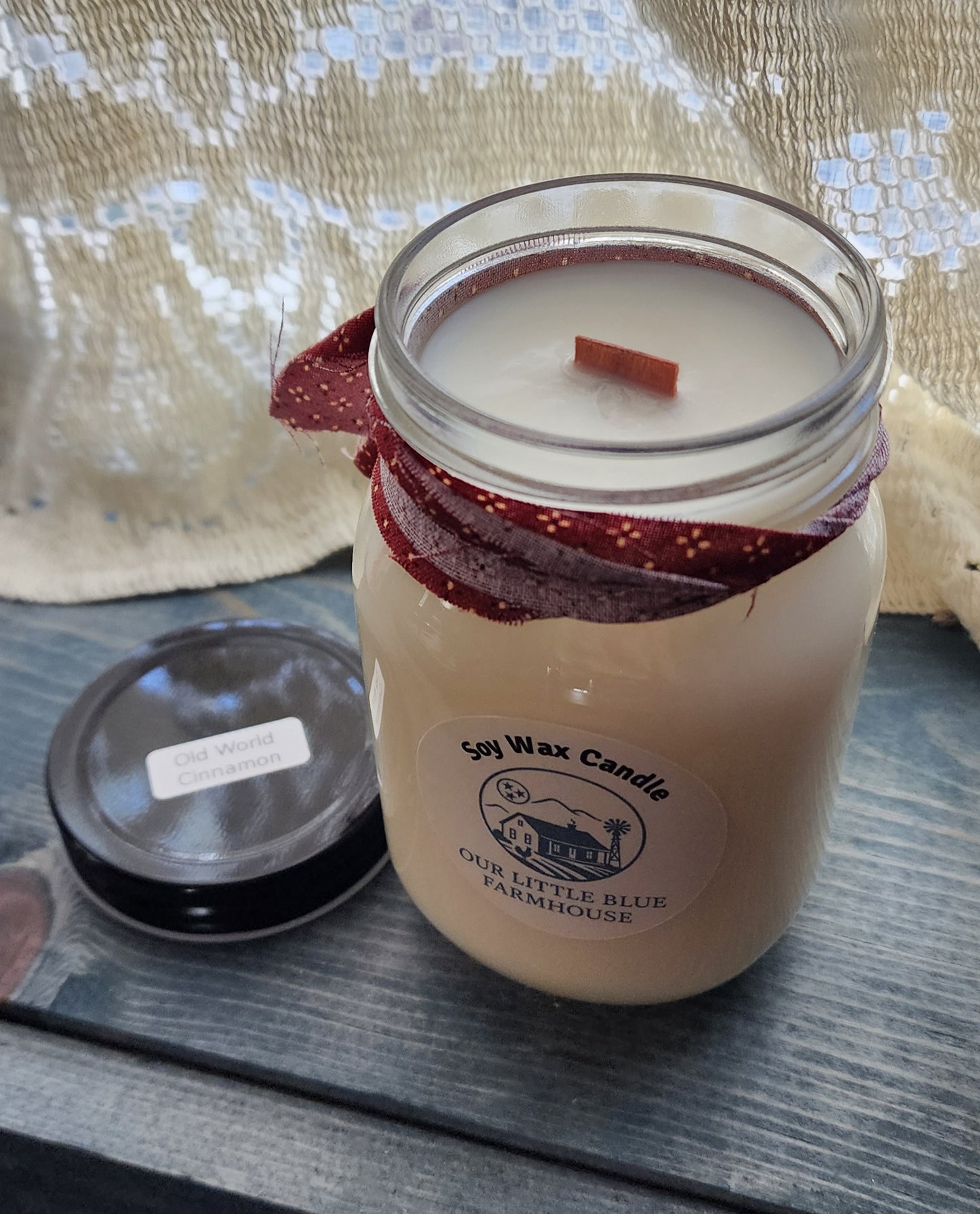 Soy Wax Candle - Old World Cinnamon