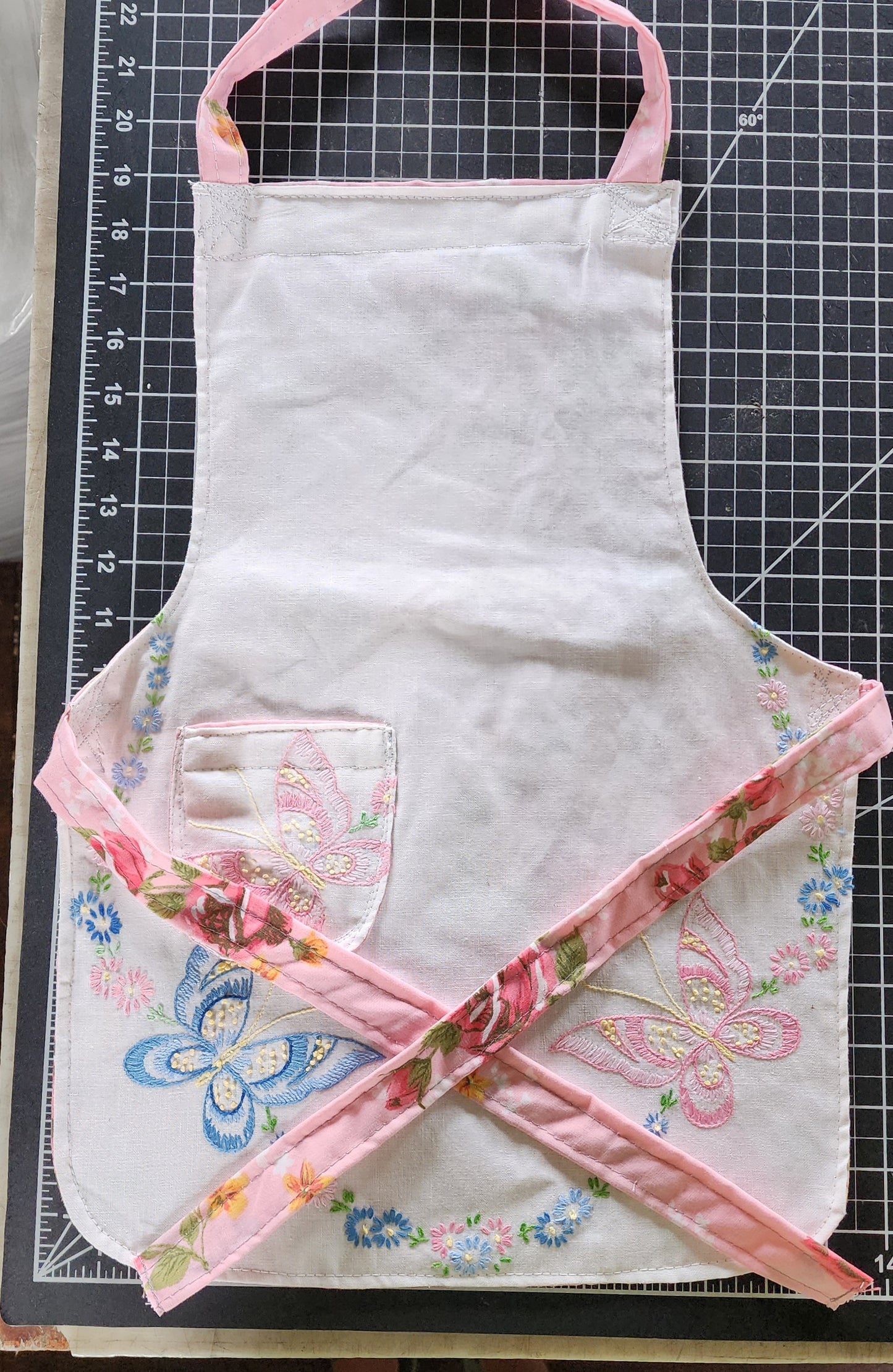 Grandma's Vintage Linen Children's Apron