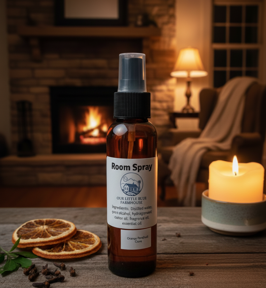 Room and Linen Spray - Orange Patchouli Clove