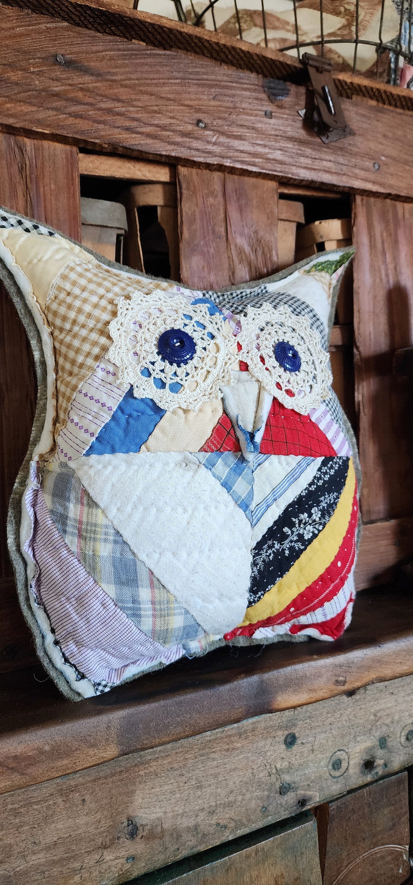 Vintage Quilt Country Owl