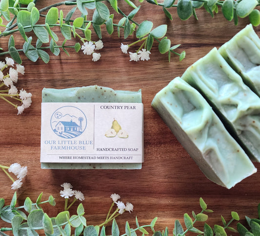 Country Pear Handmade Soap