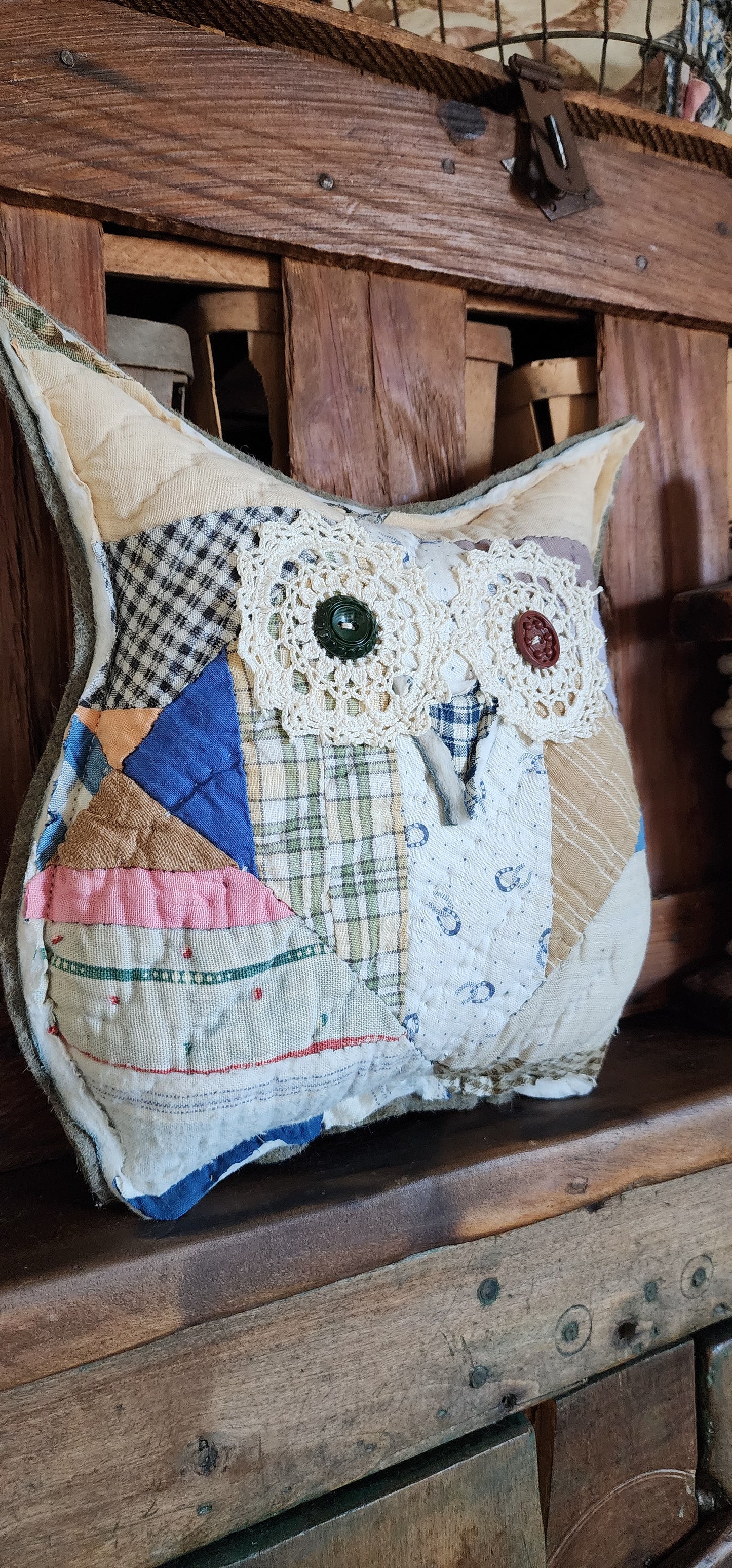 Vintage Quilt Country Owl