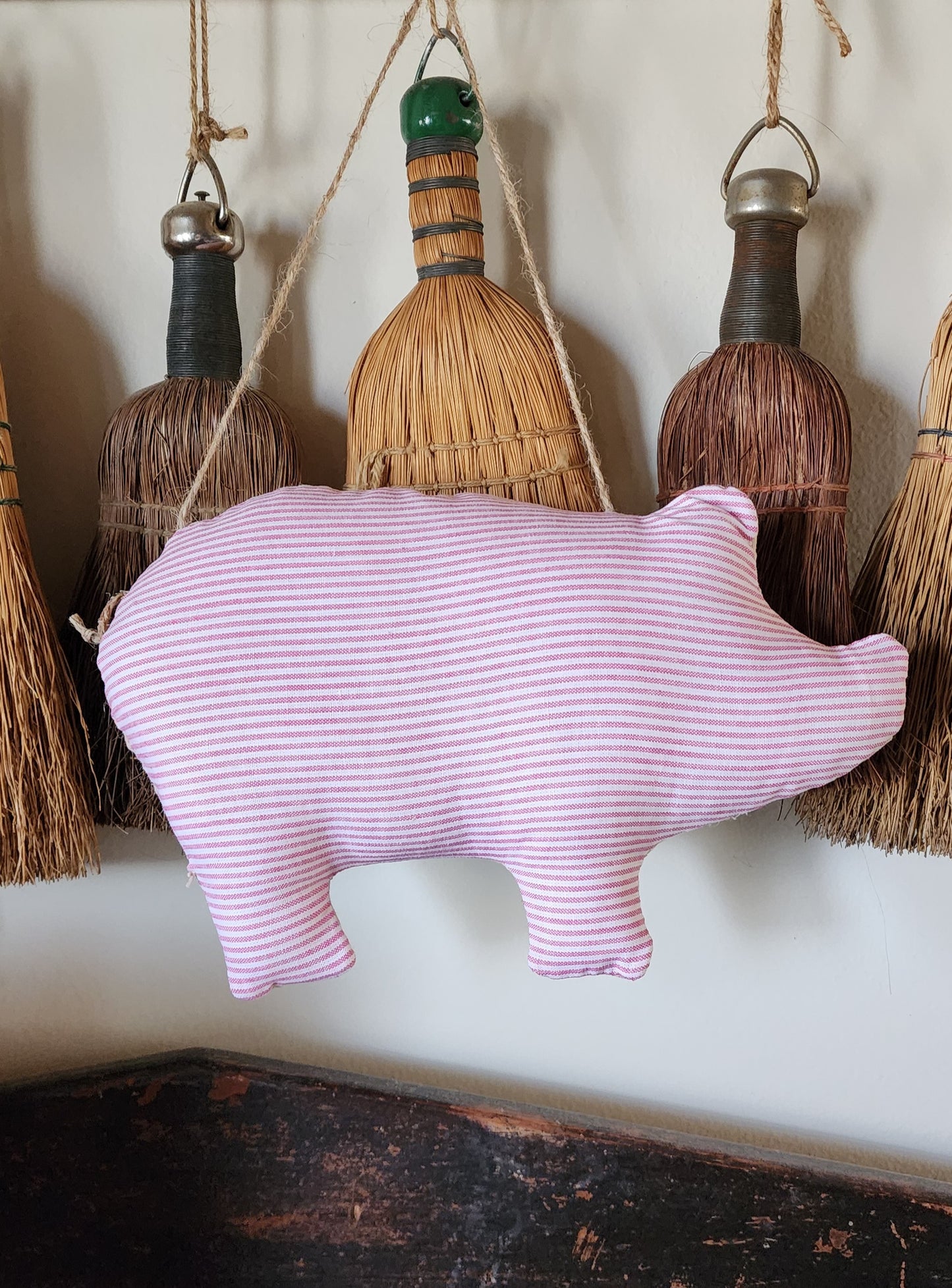 Vintage Quilt Pig