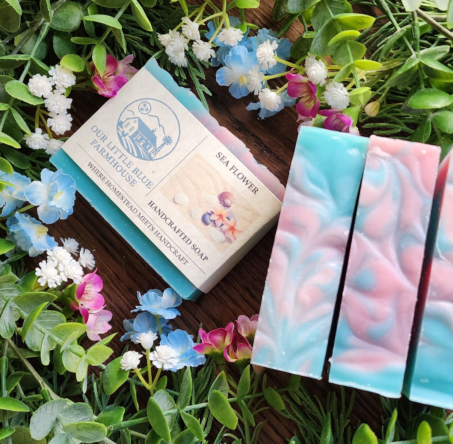 Sea Flower Handmade Soap