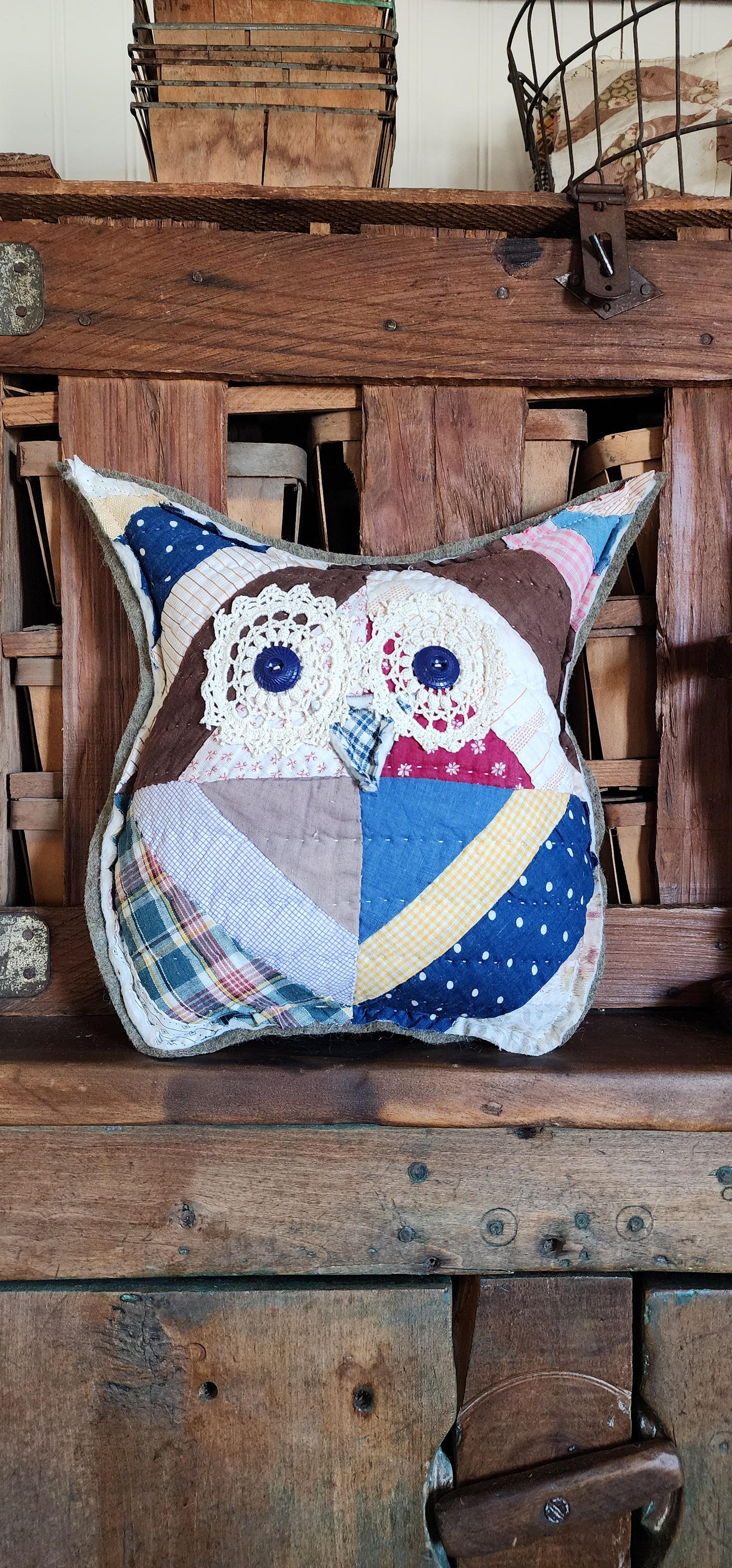 Vintage Quilt Country Owl