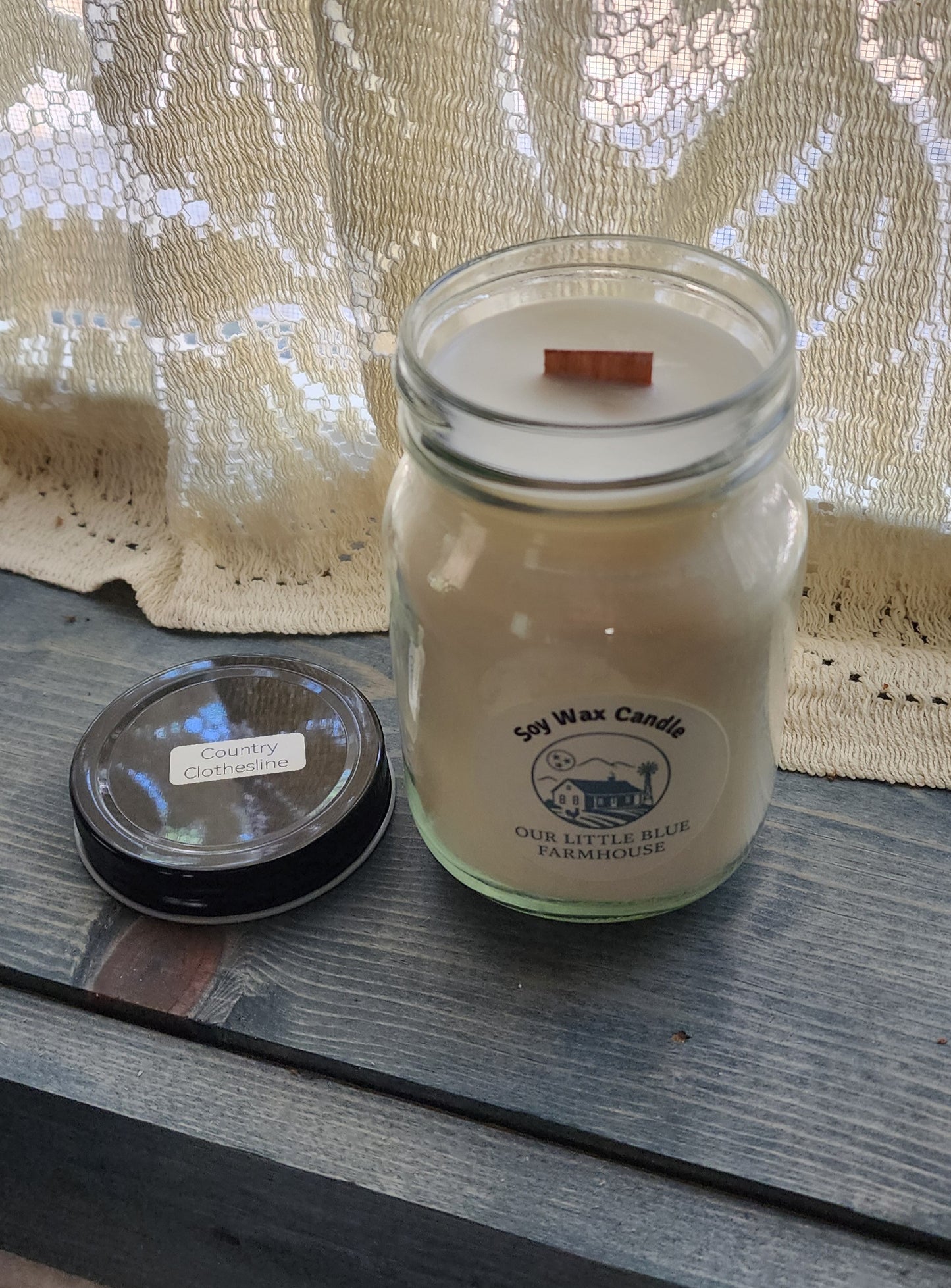 Soy Wax Candle - Country Clothesline