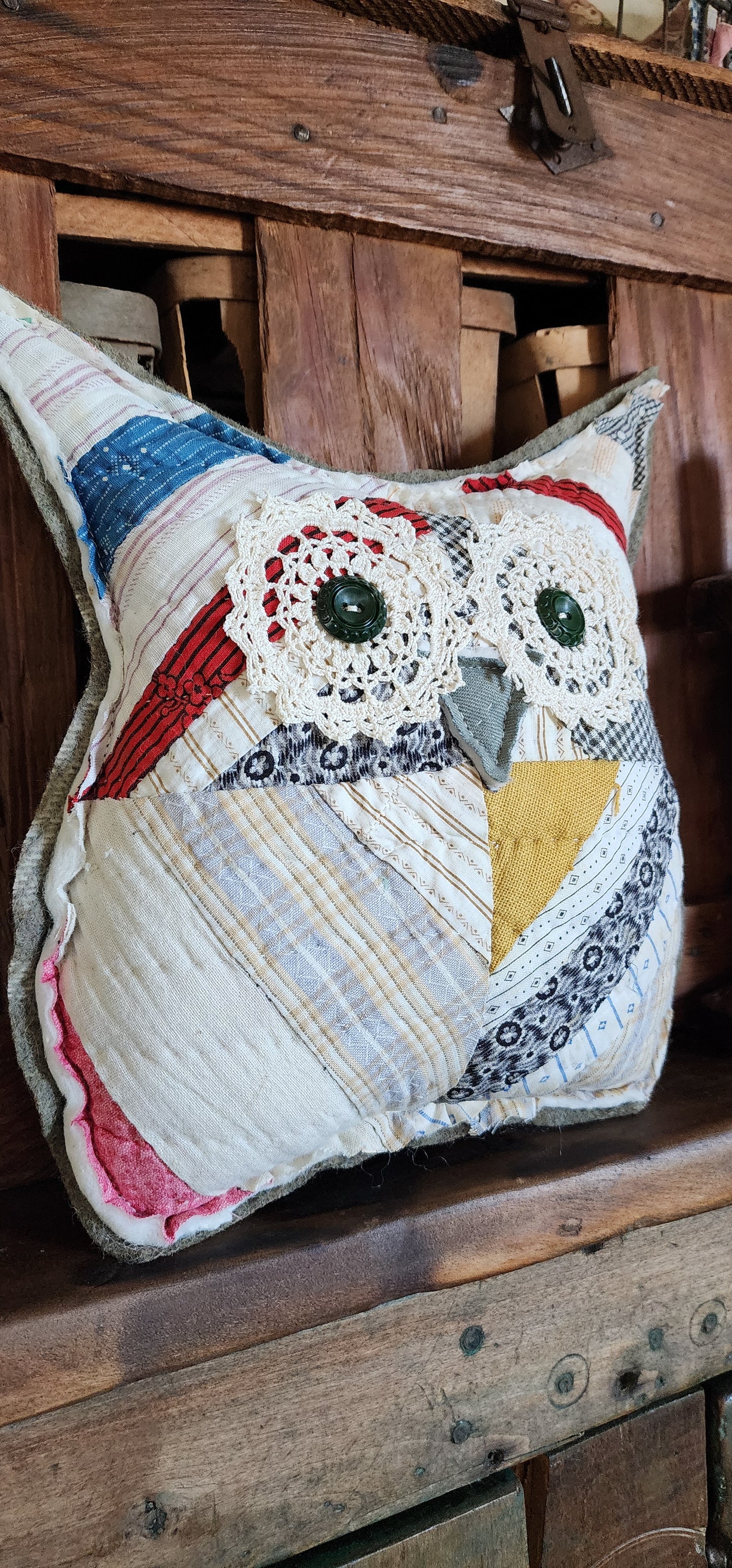Vintage Quilt Country Owl