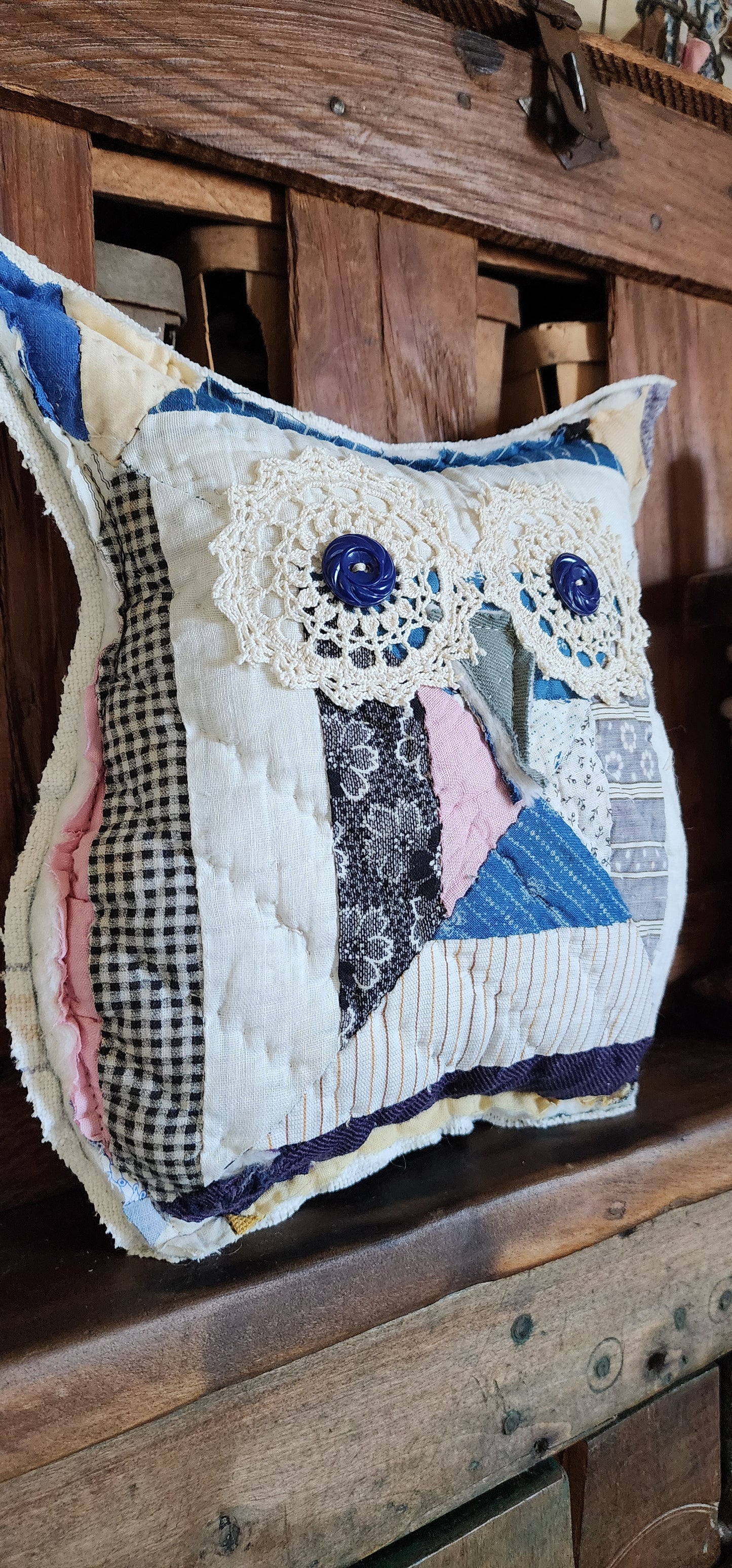 Vintage Quilt Country Owl