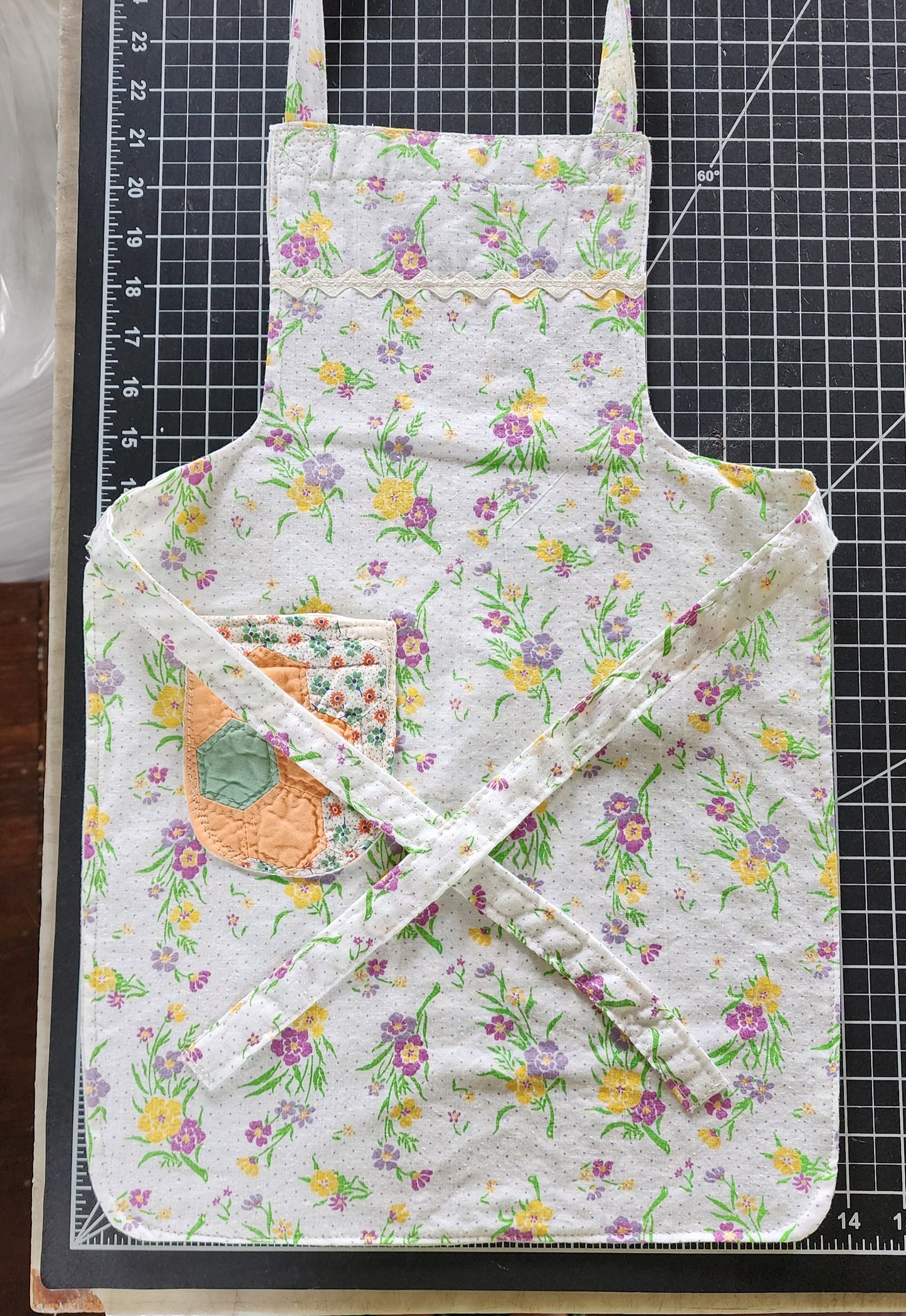 Grandma's Vintage Linen Children's Apron