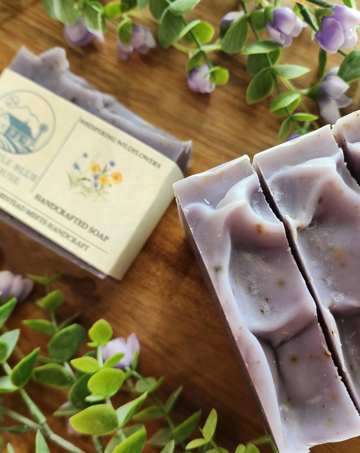 Whispering Wildflowers Handmade Soap