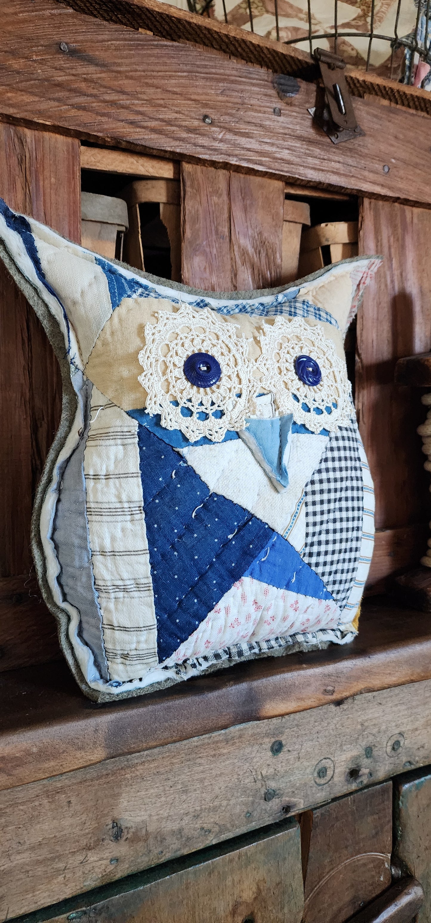 Vintage Quilt Country Owl