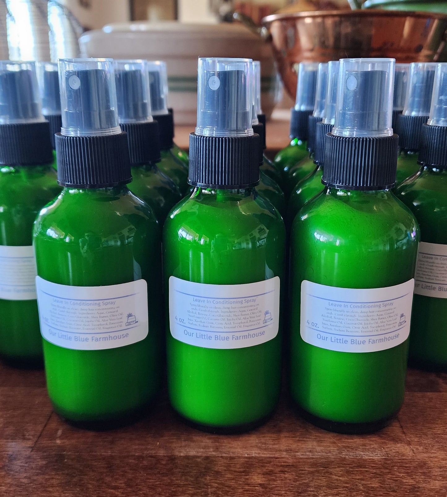 Leave In Conditioner Spray/Detangler - Black Rose and Oud