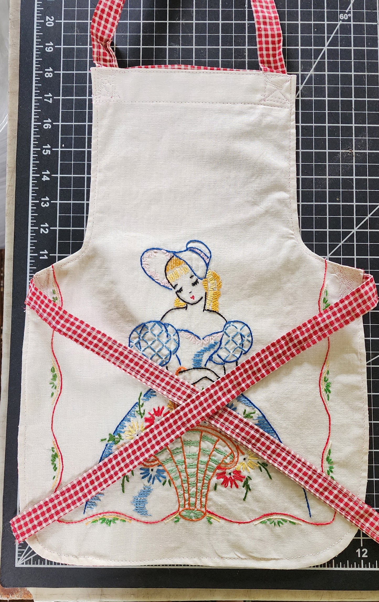 Grandma's Vintage Linen Children's Apron