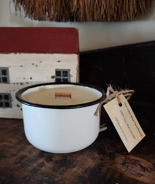 Soy Wax Candle - Old World Cinnamon