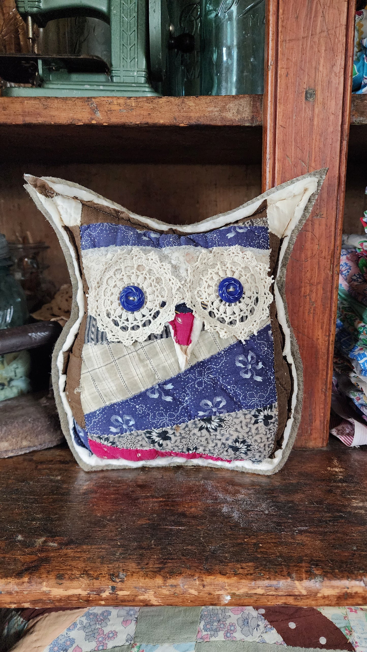 Vintage Quilt Country Owl