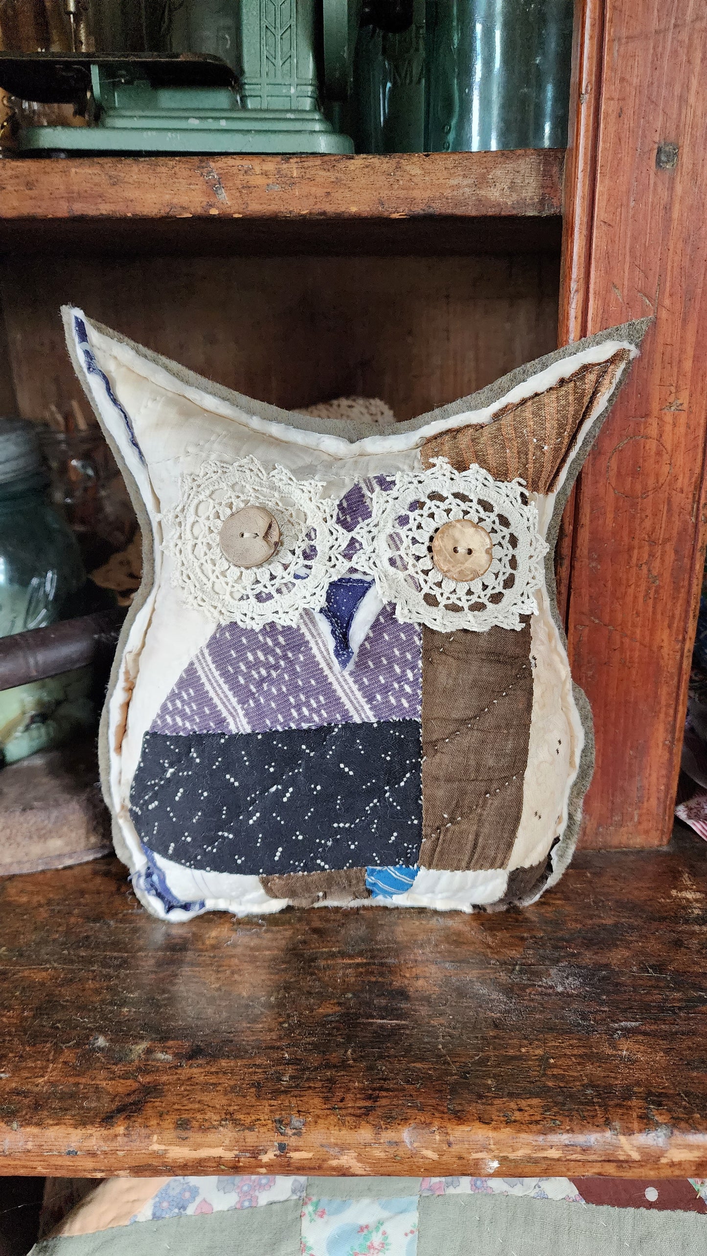 Vintage Quilt Country Owl