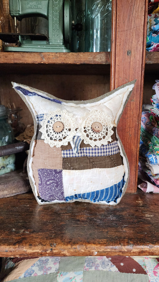 Vintage Quilt Country Owl